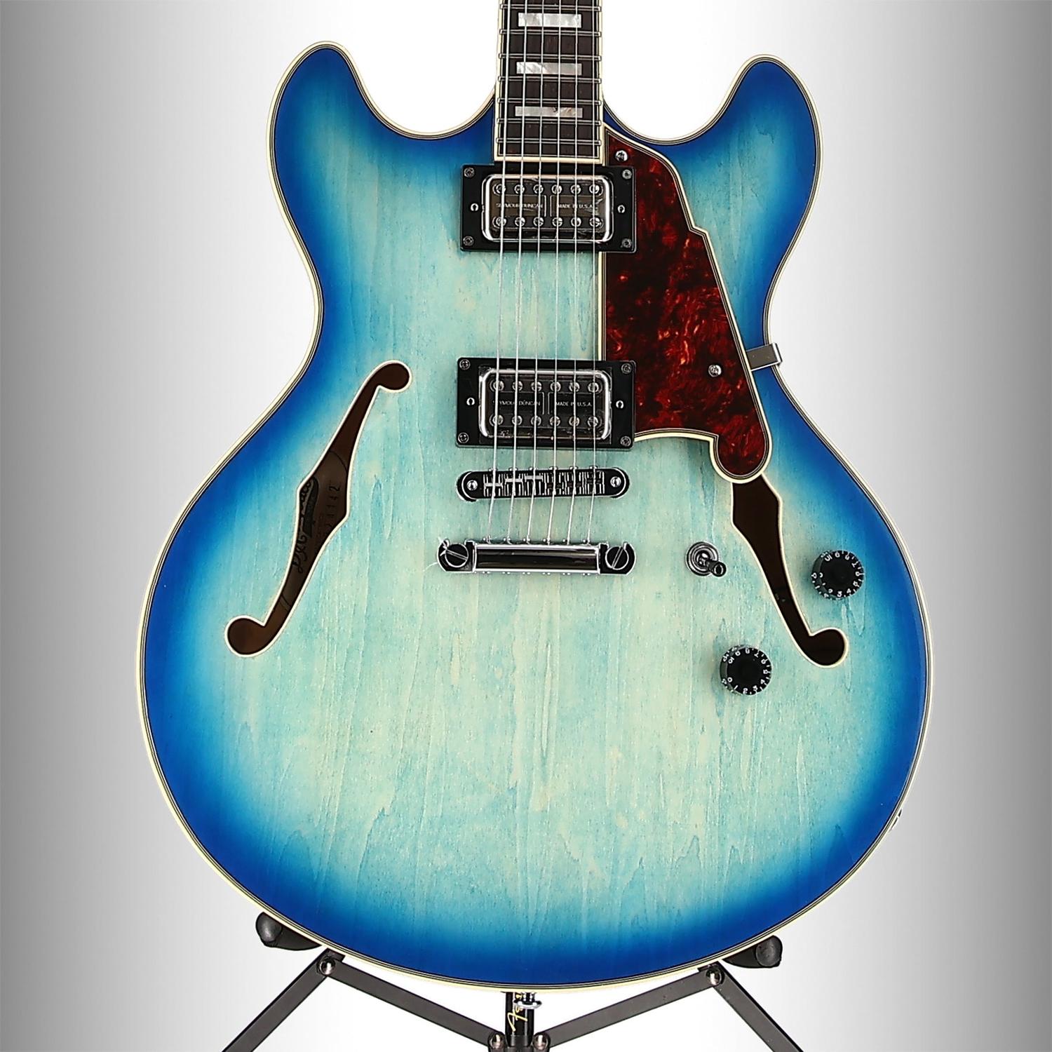 D'angelico Premier DC XT - Blue Burst (K1) (24142)