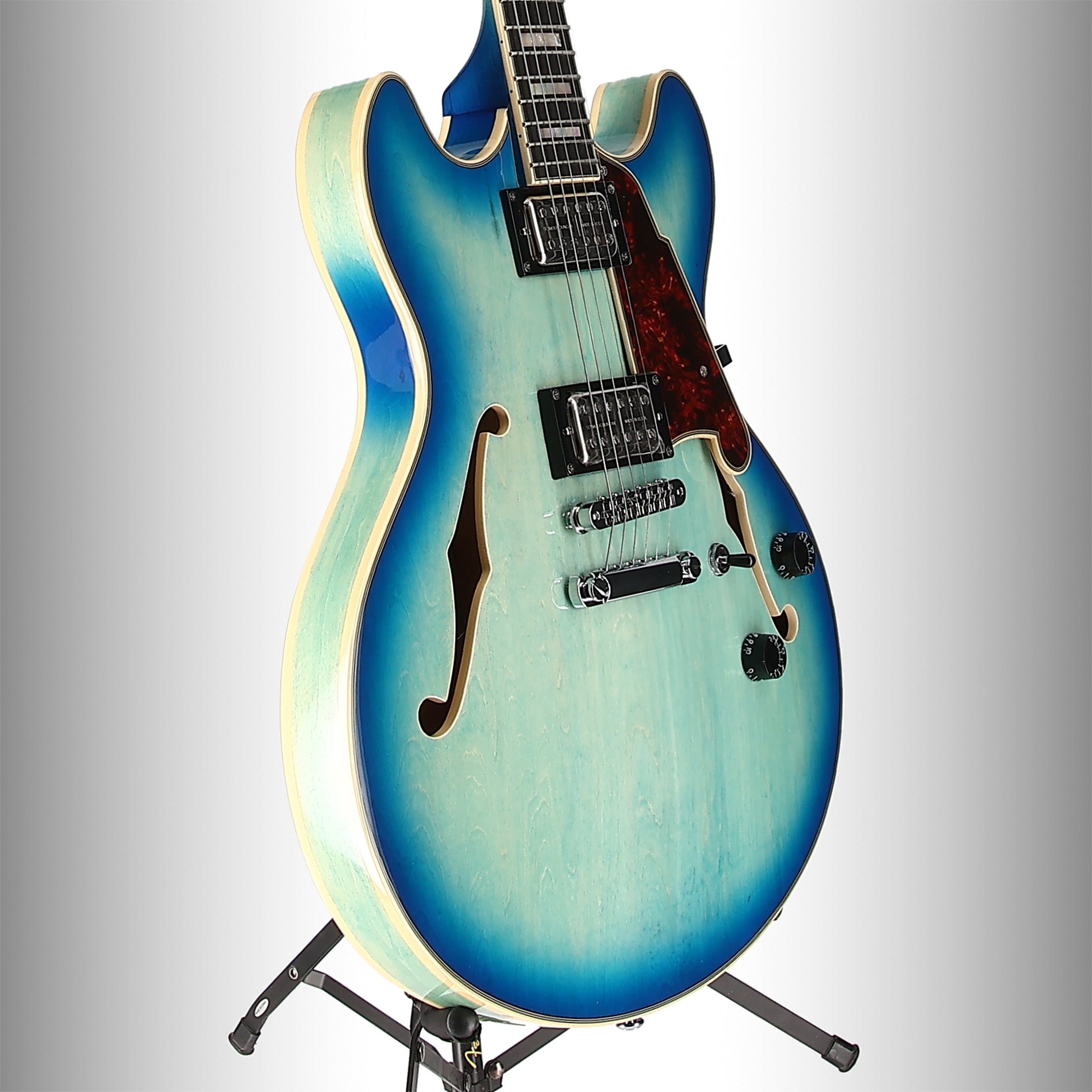 D'angelico Premier DC XT - Blue Burst (SR) (23771)