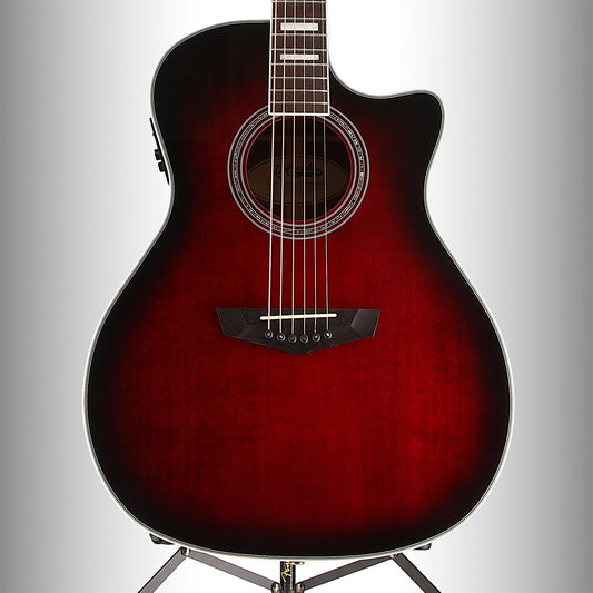 D'angelico Premier Gramercy - Trans Black Cherry Burst (CC5) (13515)