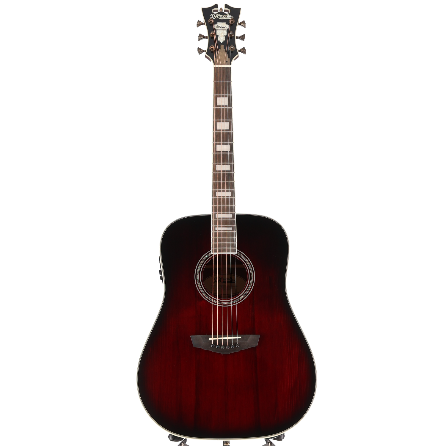 D'angelico Premier Lexington - Trans Black Cherry Burst, Performance Ready (SR) (05908)