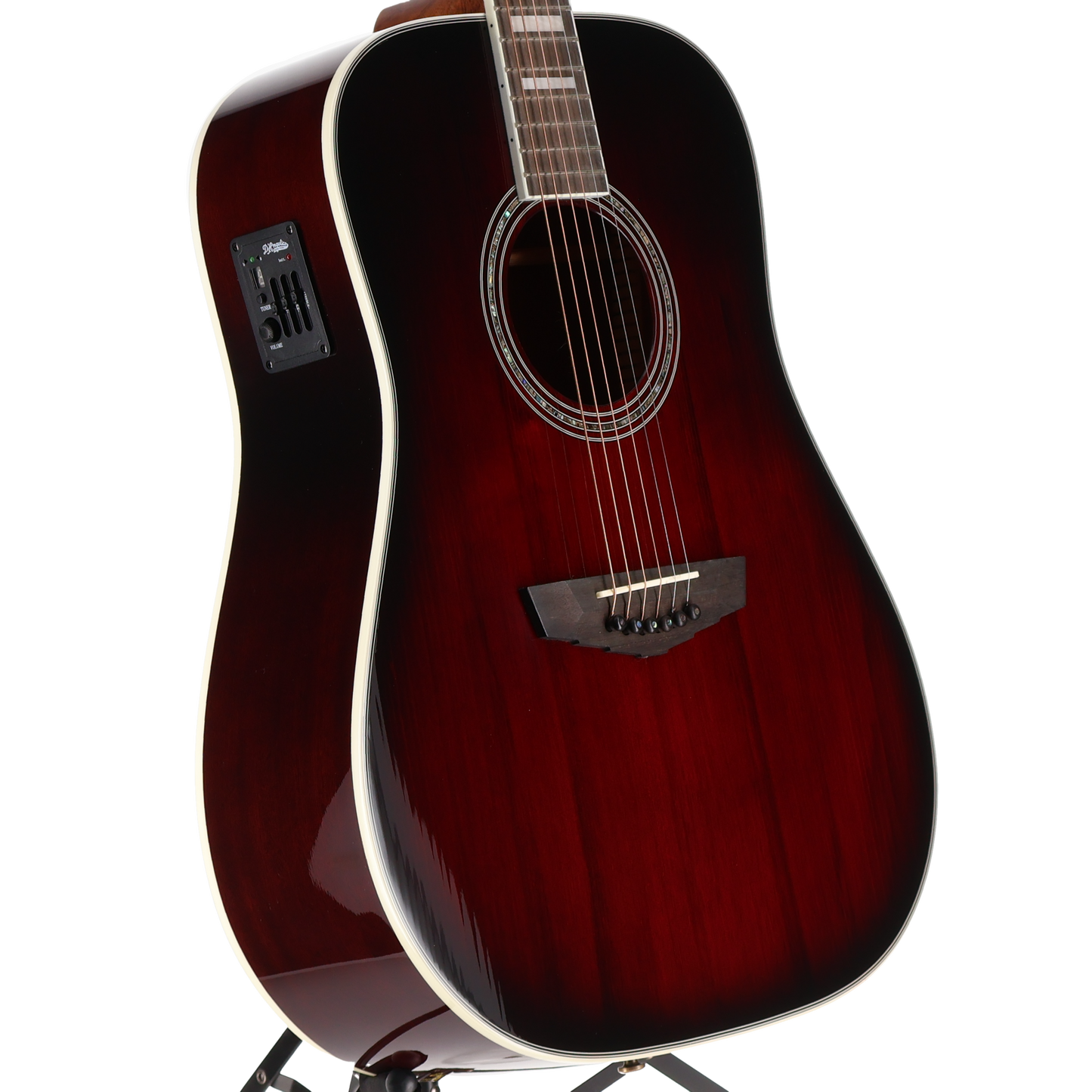 D'angelico Premier Lexington - Trans Black Cherry Burst (SR) (05908)