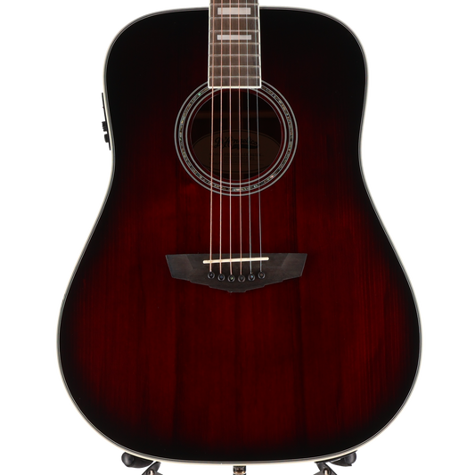 D'angelico Premier Lexington - Trans Black Cherry Burst (SR) (05908)