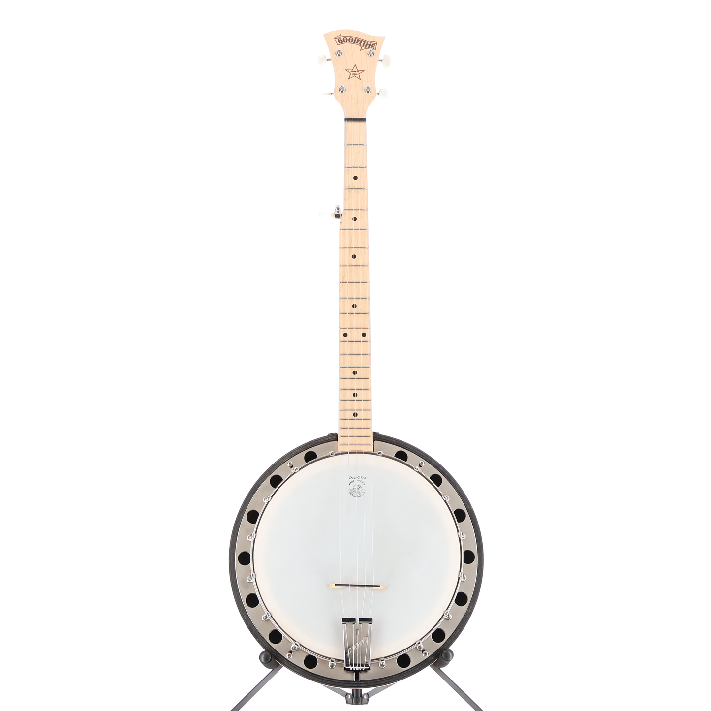 Deering Goodtime II Resonator 5 String Banjo w/ Gig bag, Plays Great (Z4)(52104) (52104)