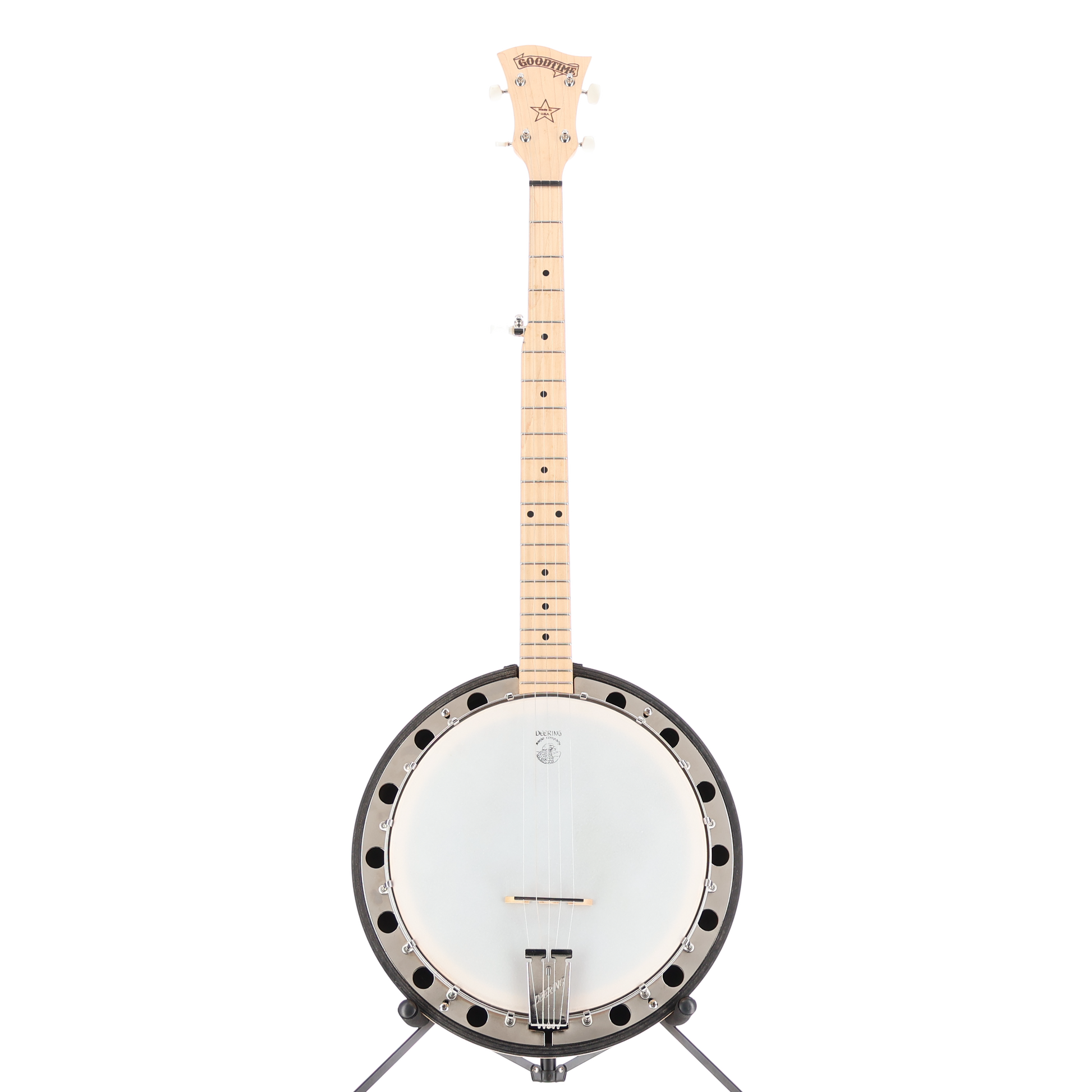 Deering Goodtime II Resonator 5 String Banjo w/ Gig bag, Plays Great (Z4)(52104) (52104)