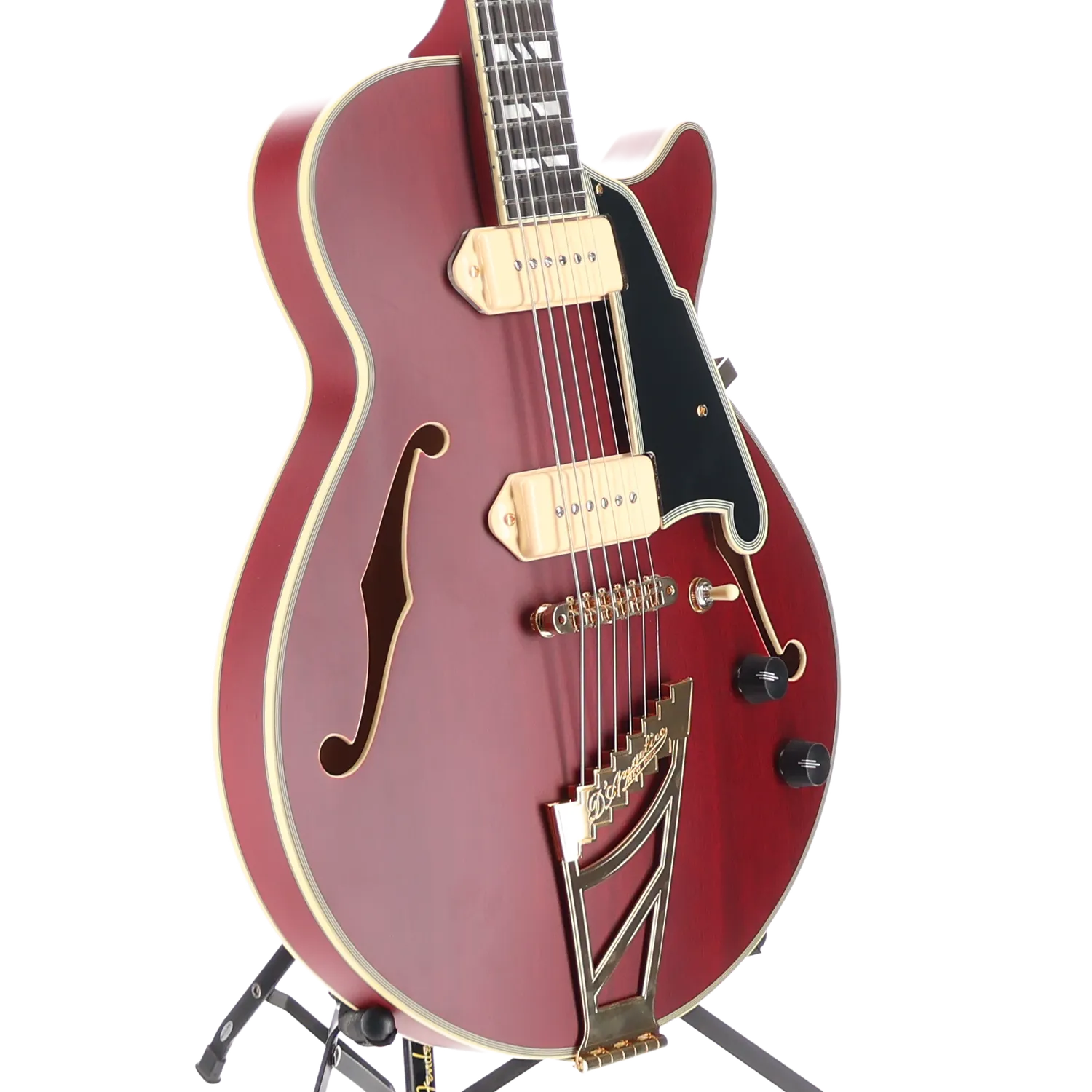 Deluxe SS Baritone - Satin Trans Wine (E10) (00069)