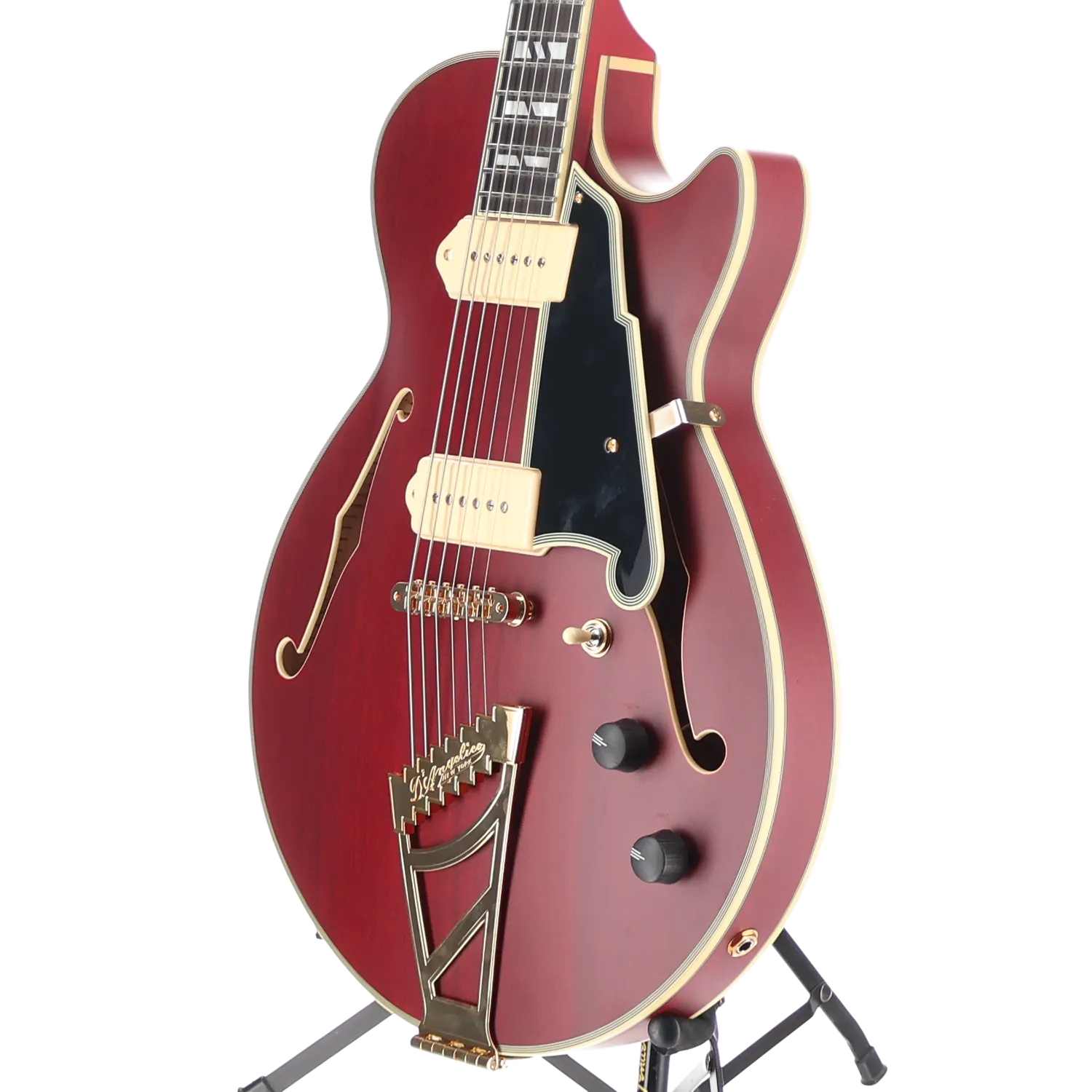 Deluxe SS Baritone - Satin Trans Wine (E10) (00069)