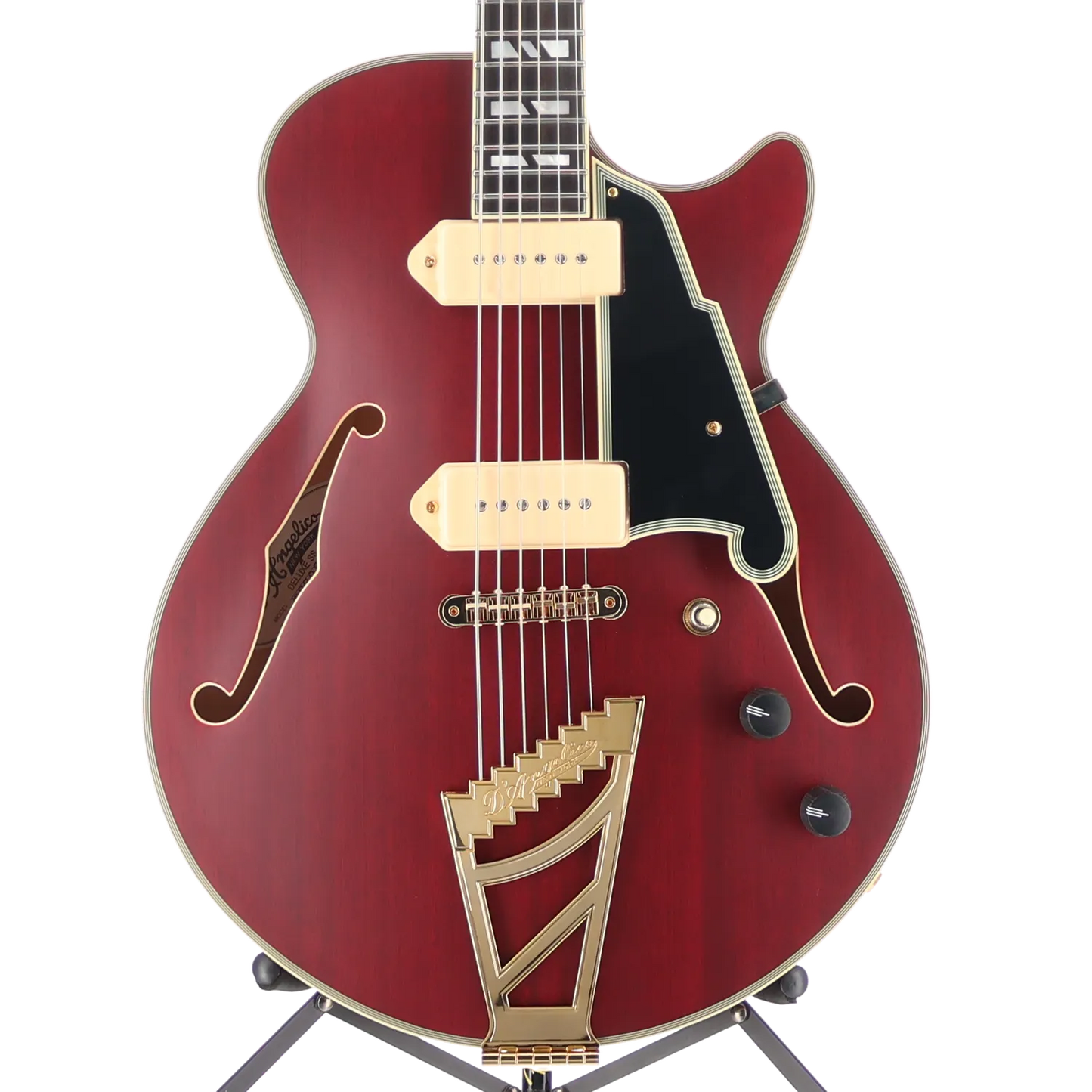 Deluxe SS Baritone - Satin Trans Wine (E10) (00069)