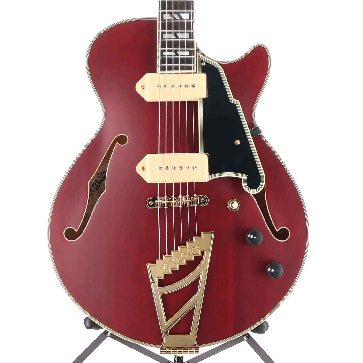 Deluxe SS Baritone - Satin Trans Wine (E10) (00069)