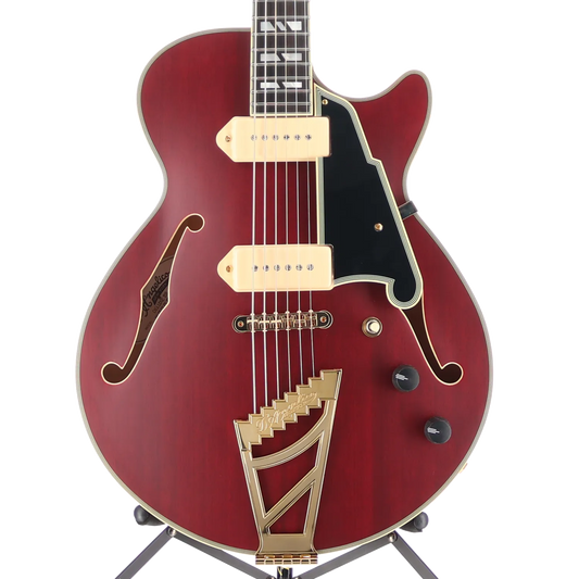 Deluxe SS Baritone - Satin Trans Wine (E10) (00069)