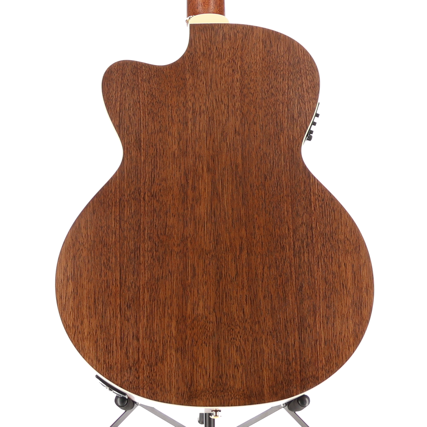 Ortega Deep Series Medium Scale Solid Top Acoustic-Electric Bass - Natural (B2) (00150)