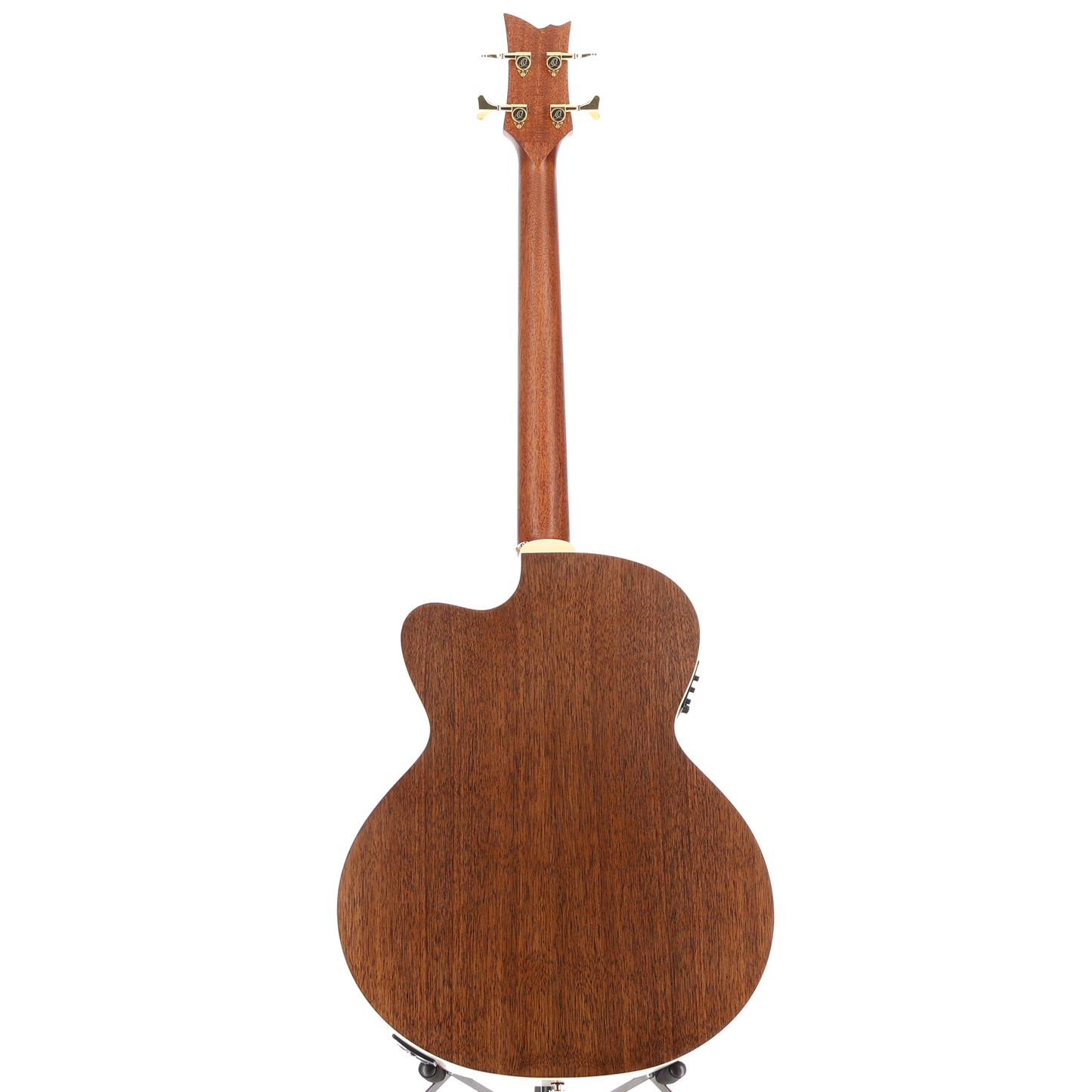 Ortega Deep Series Medium Scale Solid Top Acoustic-Electric Bass - Natural (B2) (00150)