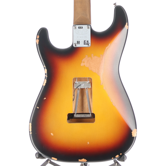 EVH EVH Limited Edition Frankenstein Relic Series, Maple Fingerboard, Vintage Sunburst (C7) (00250)