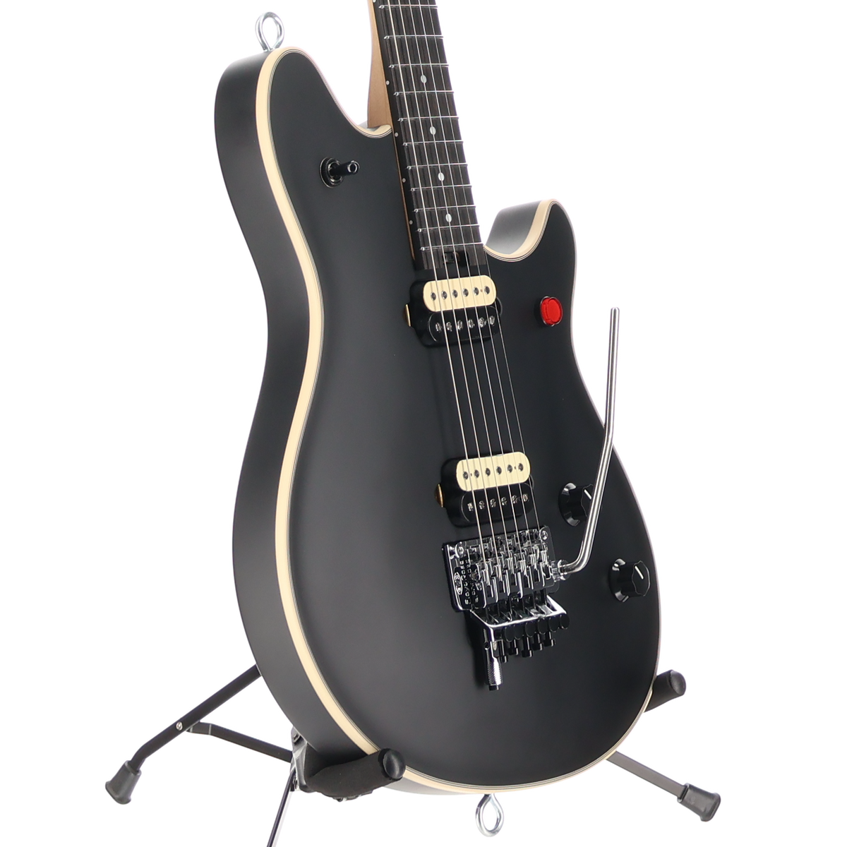 EVH EVH Wolfgang USA Edward Van Halen Signature, Ebony Fingerboard, Stealth (A3) (6024A)