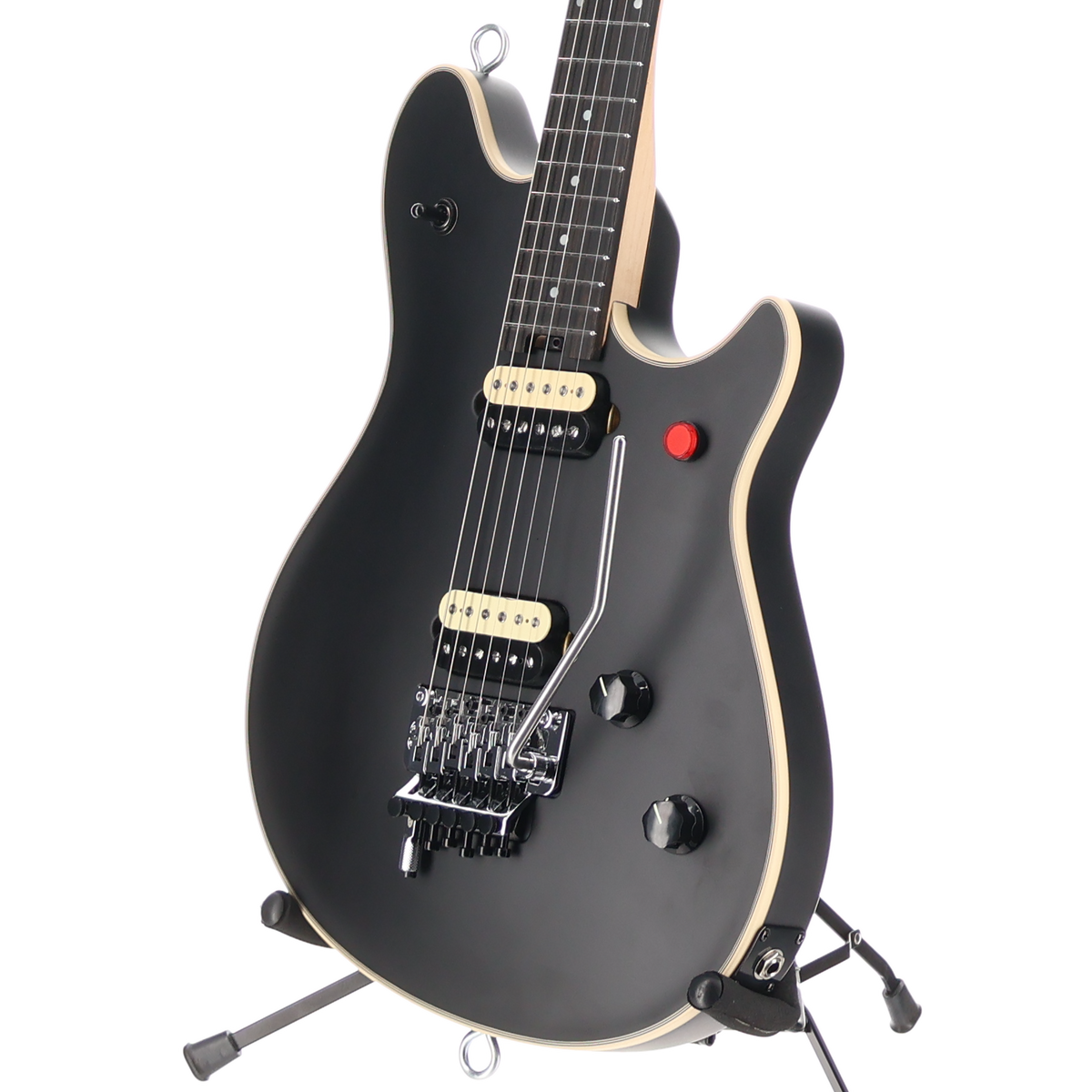 EVH EVH Wolfgang USA Edward Van Halen Signature, Ebony Fingerboard, Stealth (A3) (6024A)