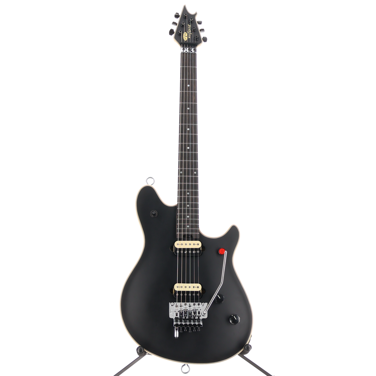 EVH EVH Wolfgang USA Edward Van Halen Signature, Ebony Fingerboard, Stealth (A3) (6024A)