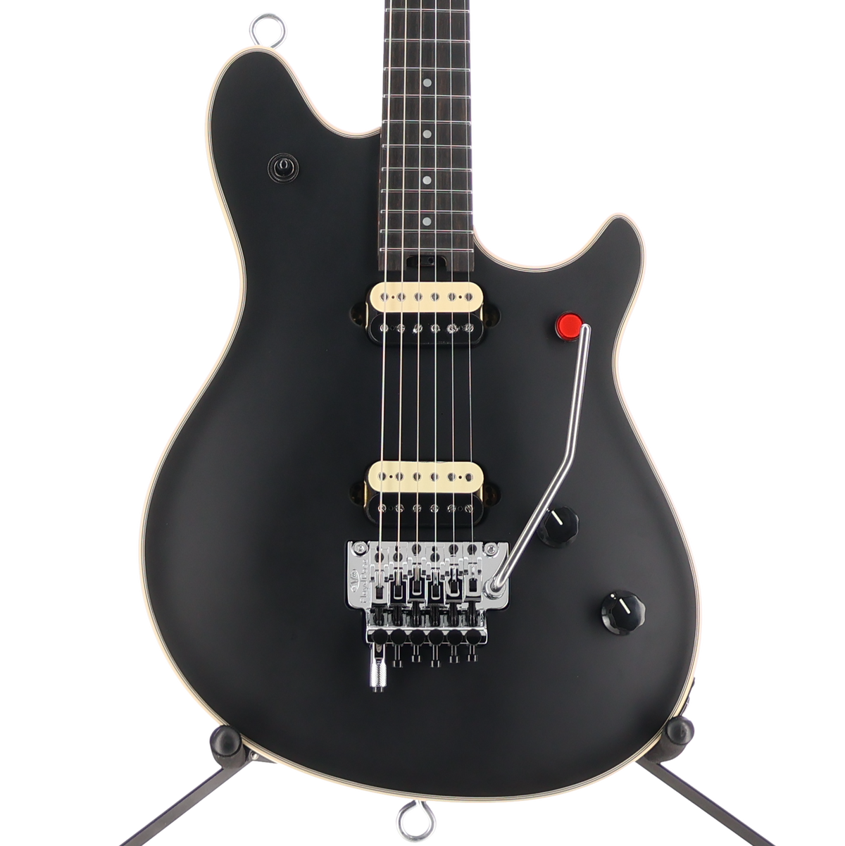 EVH EVH Wolfgang USA Edward Van Halen Signature, Ebony Fingerboard, Stealth (A3) (6024A)