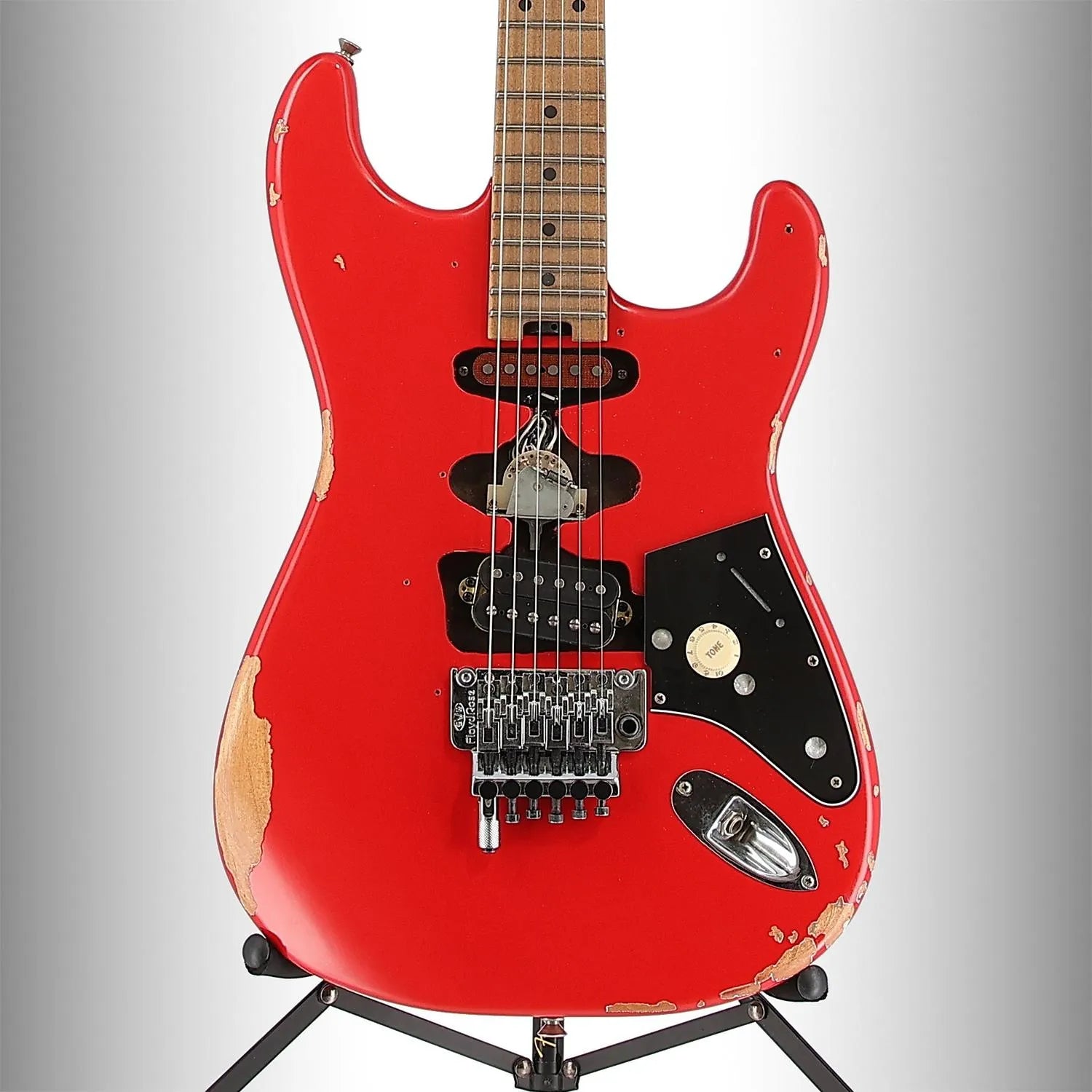 EVH Frankenstein Relic Series, Maple Fingerboard, Red (AA13) (15568)