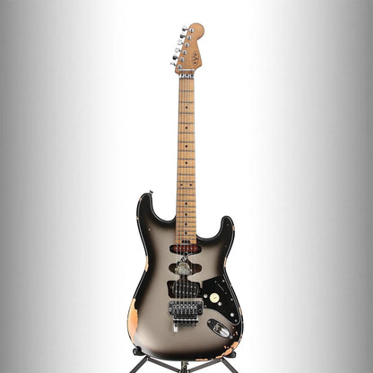 EVH Limited Edition Frankenstein Relic Series, Maple Fingerboard, Silverburst (F1) (14926)