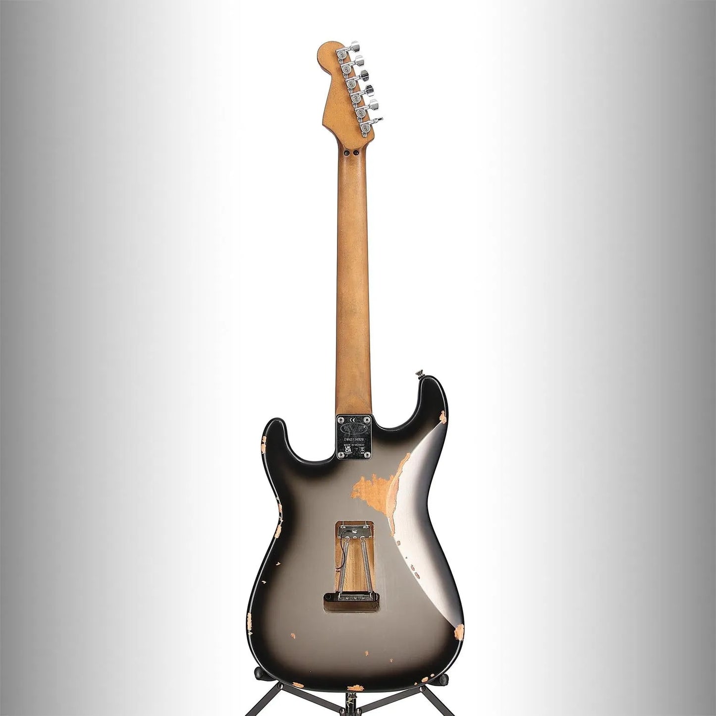 EVH Limited Edition Frankenstein Relic Series, Maple Fingerboard, Silverburst (F1) (14926)