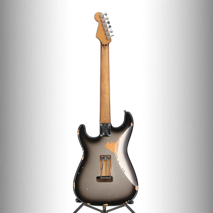 EVH Limited Edition Frankenstein Relic Series, Maple Fingerboard, Silverburst (F1) (14926)