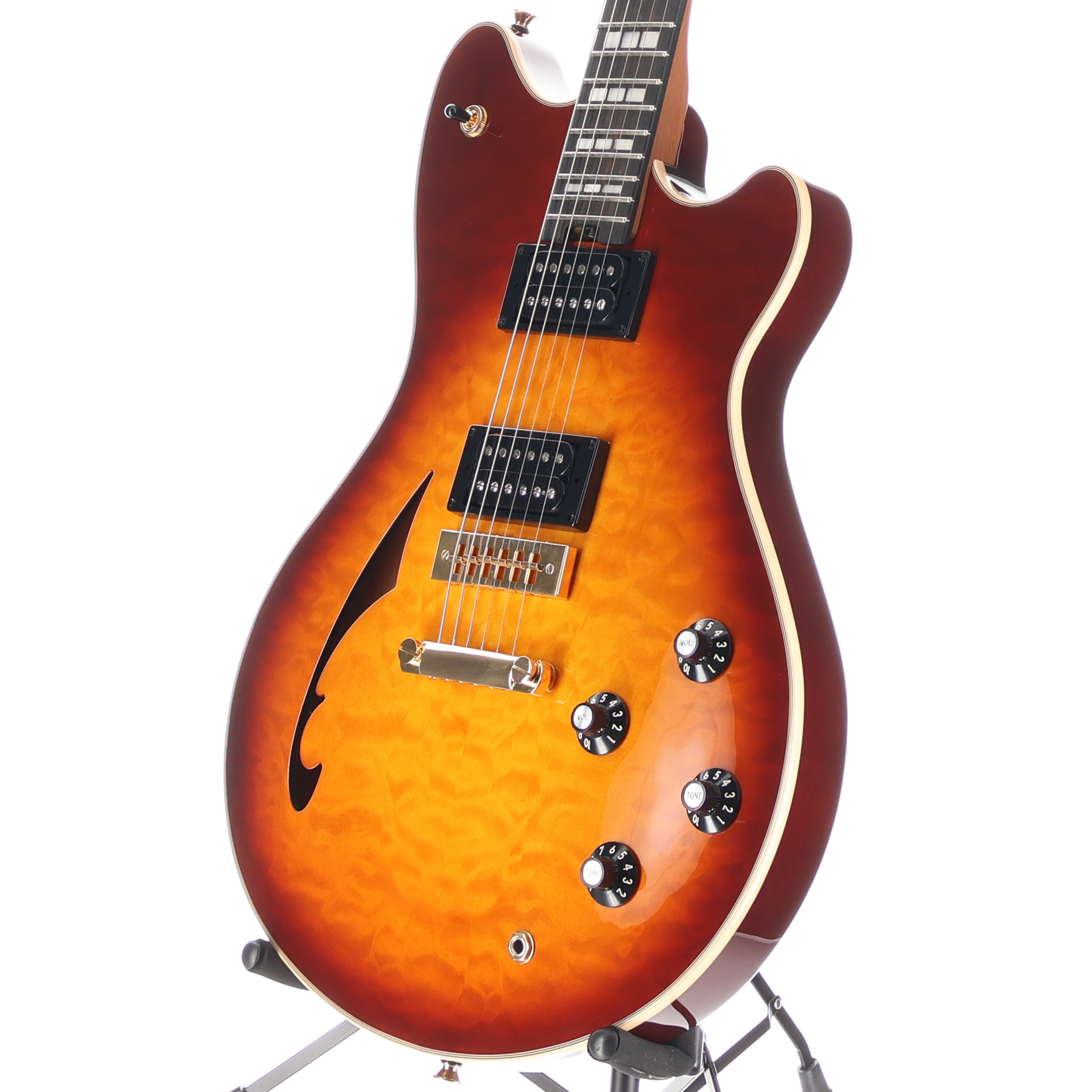 EVH SA-126 Special QM Tobacco Sunburst (AA4)(41880) (41880)