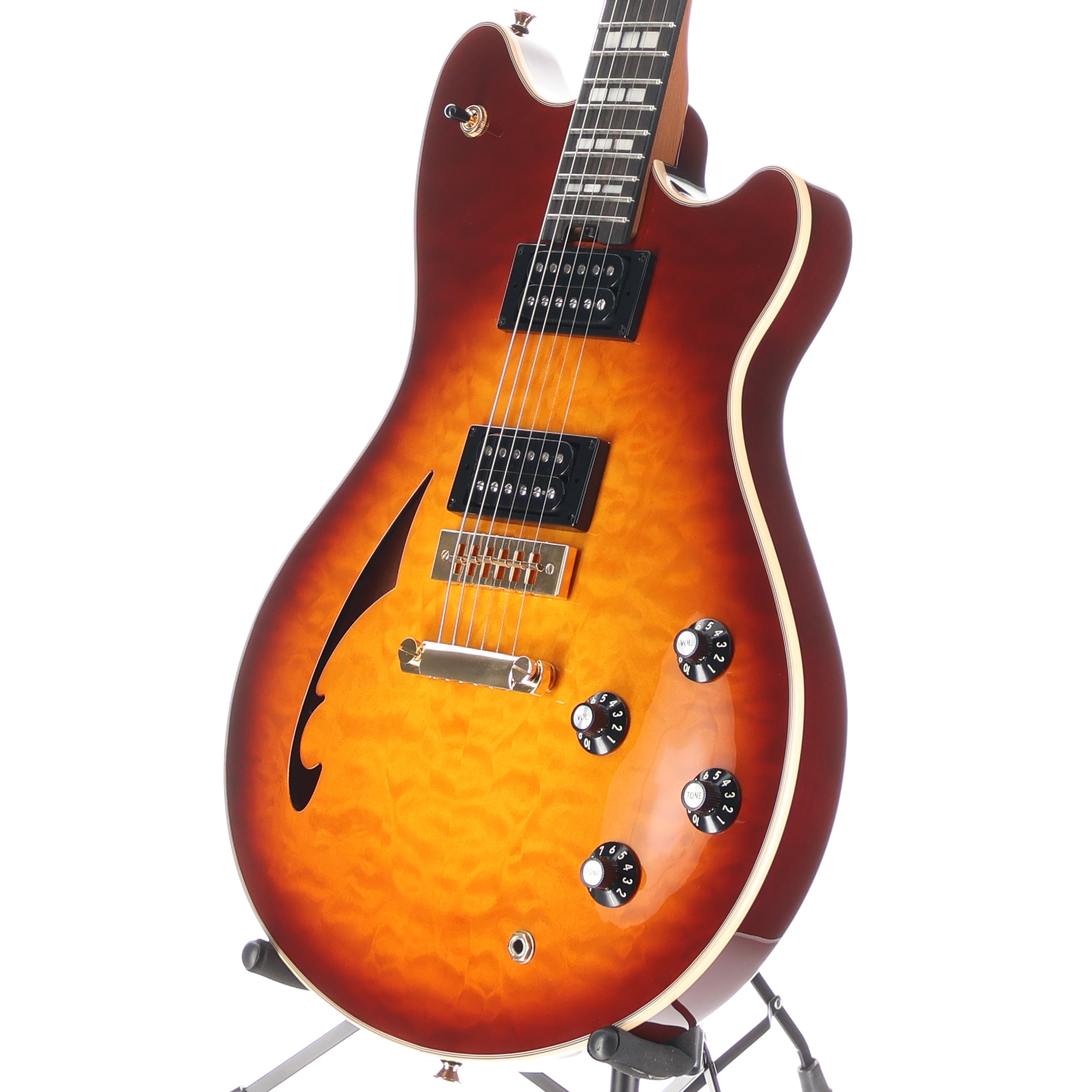 EVH SA-126 Special QM Tobacco Sunburst (AA4)(41880) (41880)