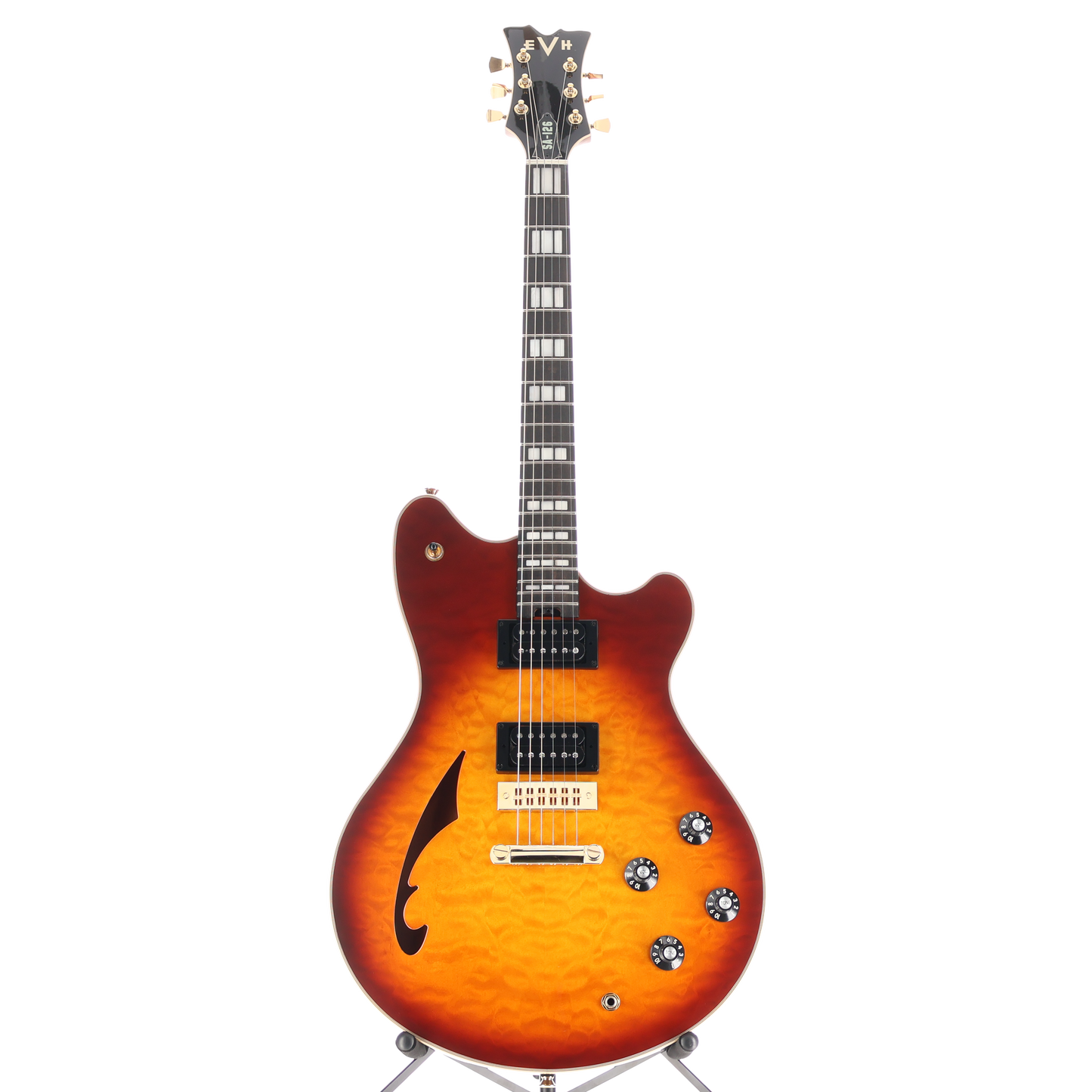 EVH SA-126 Special QM Tobacco Sunburst (AA4)(41880) (41880)