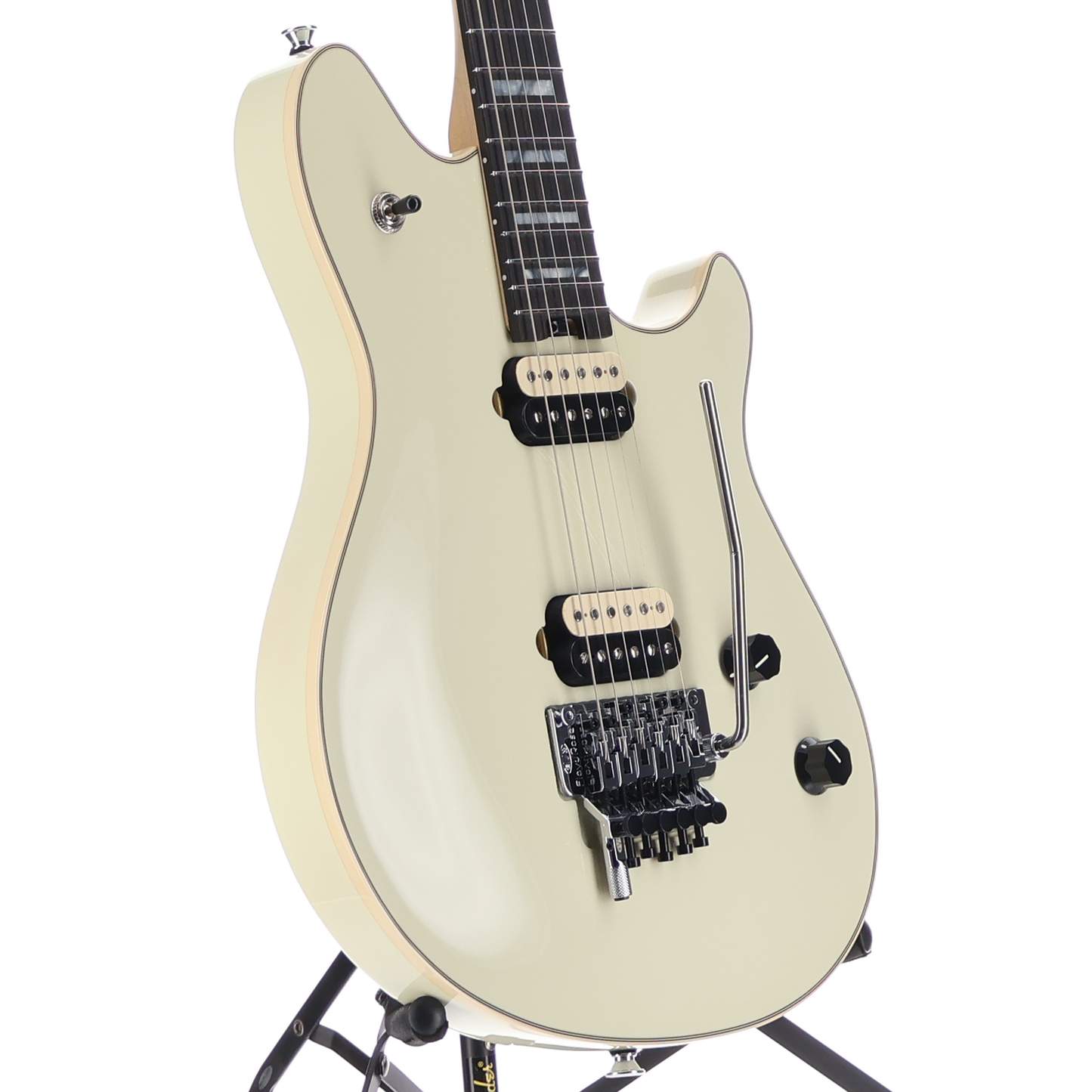 EVH Wolfgang Electric Guitar Ebony Fingerboard, Ivory, Professional Setup (RC1) (9830A)