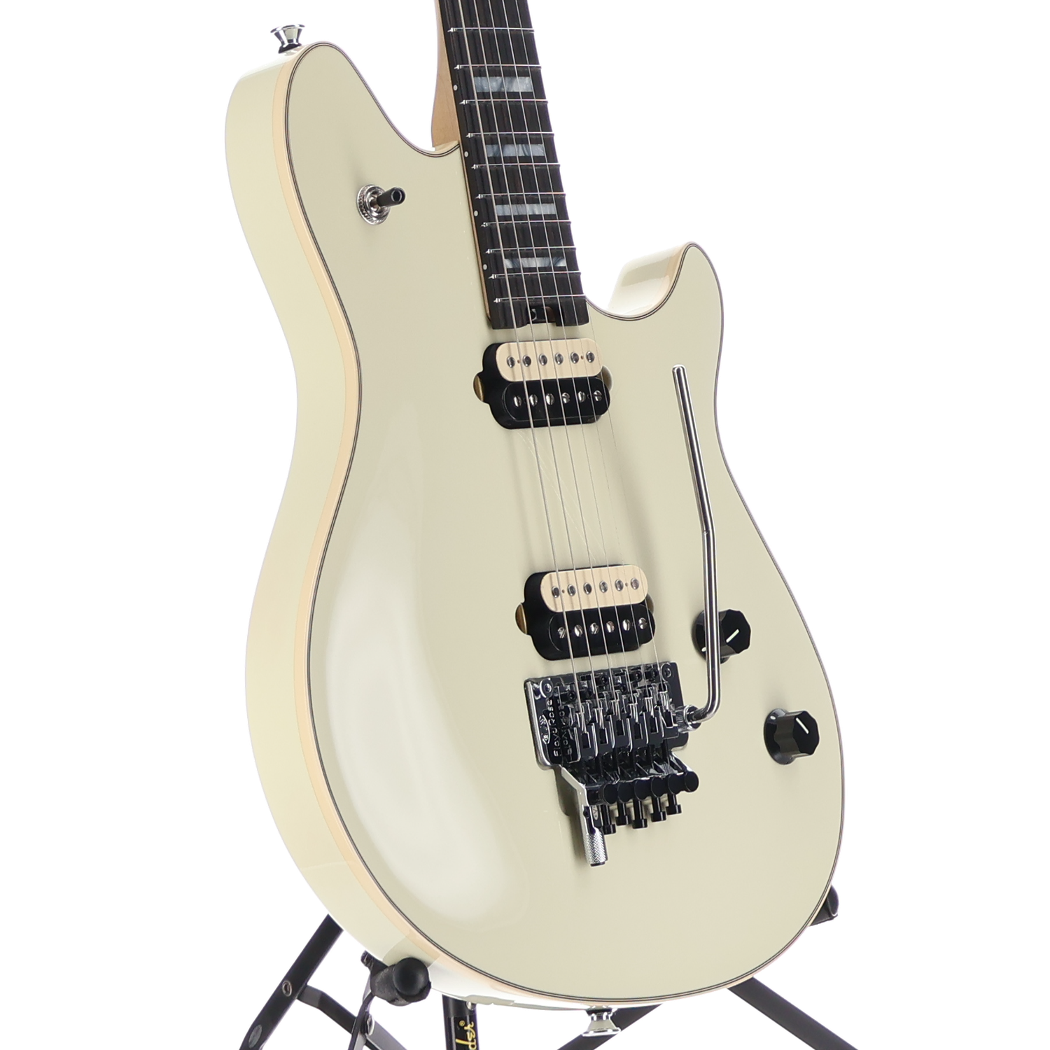 EVH Wolfgang Electric Guitar Ebony Fingerboard, Ivory, Professional Setup (RC1) (9830A)