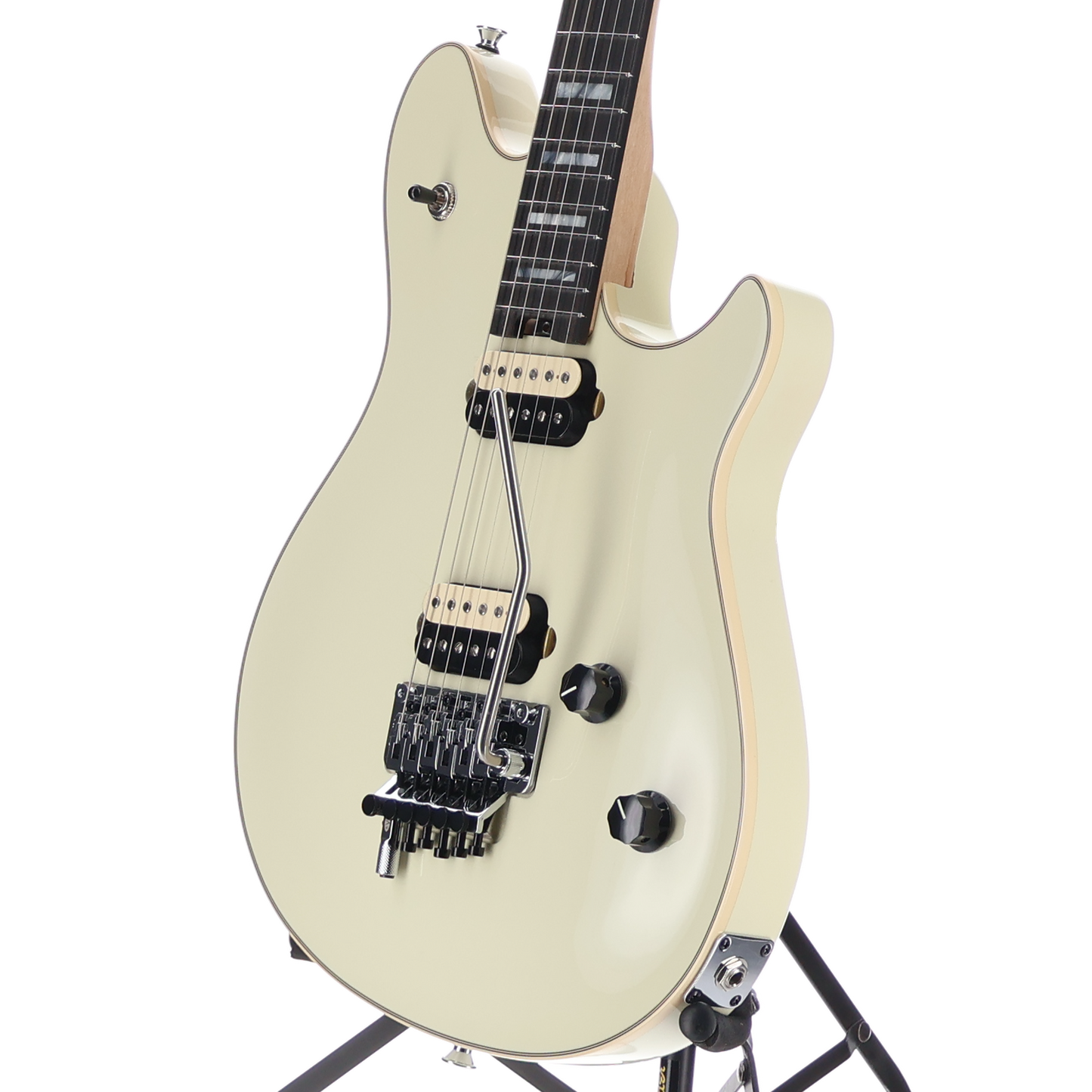 EVH Wolfgang Electric Guitar Ebony Fingerboard, Ivory, Professional Setup (RC1) (9830A)