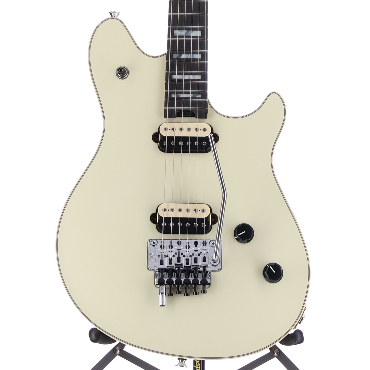 EVH Wolfgang Electric Guitar Ebony Fingerboard, Ivory, Professional Setup (RC1) (9830A)