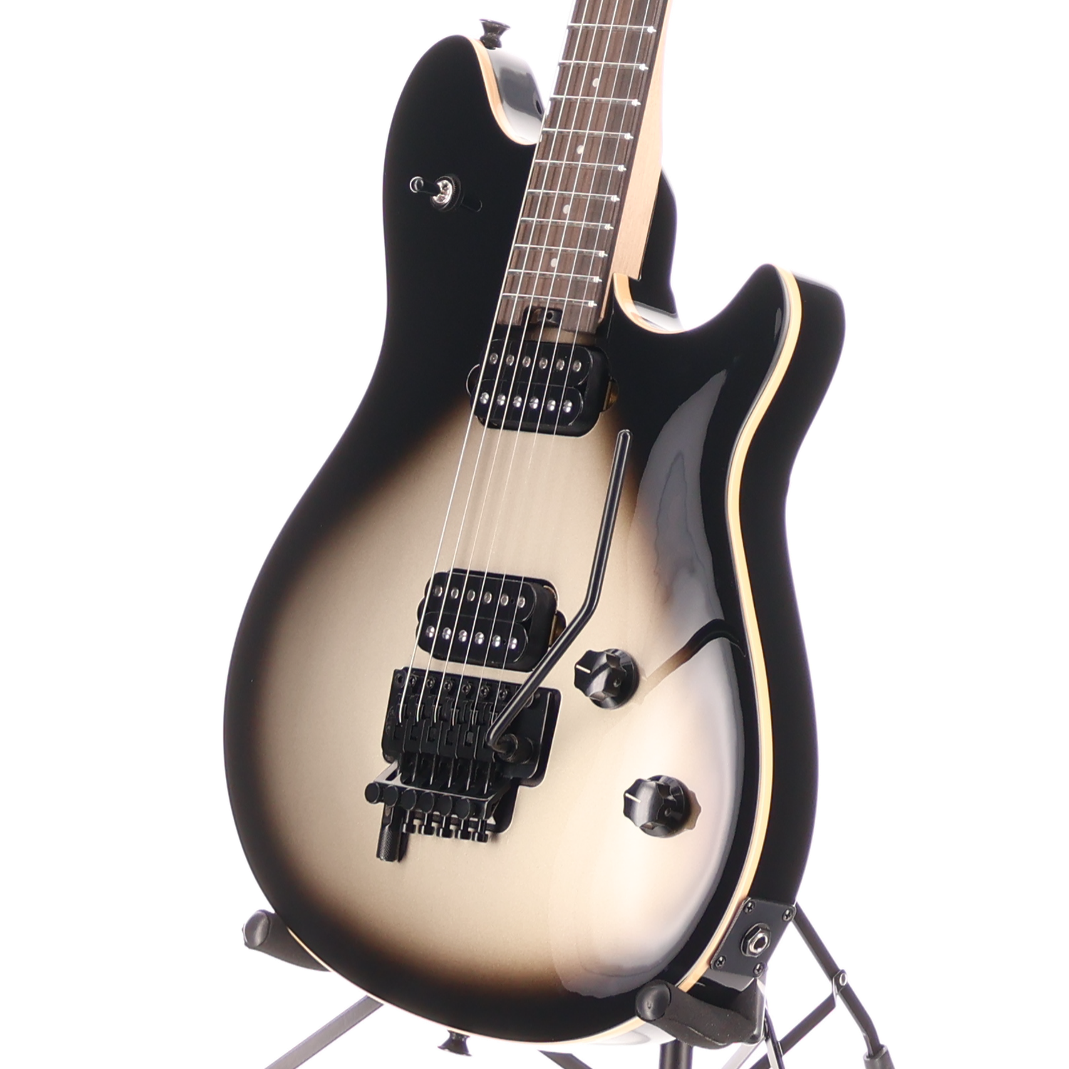 EVH Wolfgang Special, Ebony Fingerboard, Silverburst, Plays Great (I1) (1343M)