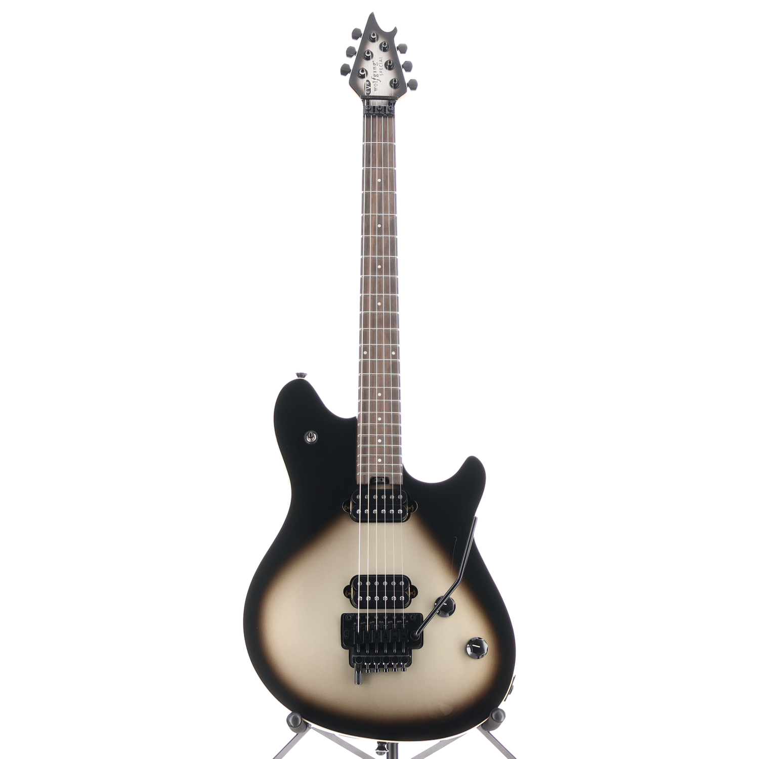 EVH Wolfgang Special, Ebony Fingerboard, Silverburst, Plays Great (I1) (1343M)