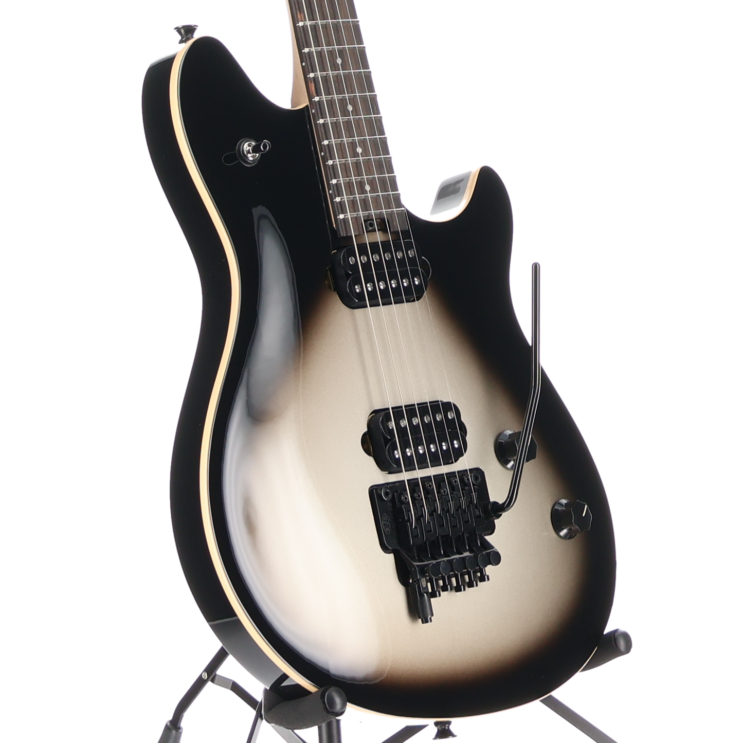 EVH Wolfgang Special, Silverburst, Ebony Fingerboard, Plays Great (J8) (1313M)