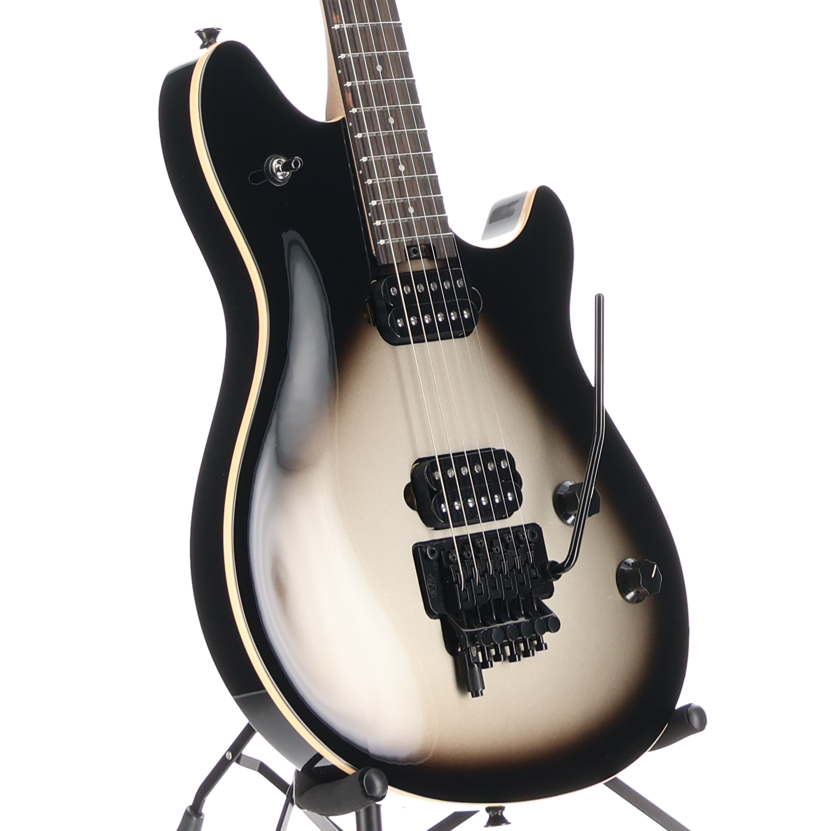 EVH Wolfgang Special, Silverburst, Ebony Fingerboard, Plays Great (J8) (1313M)