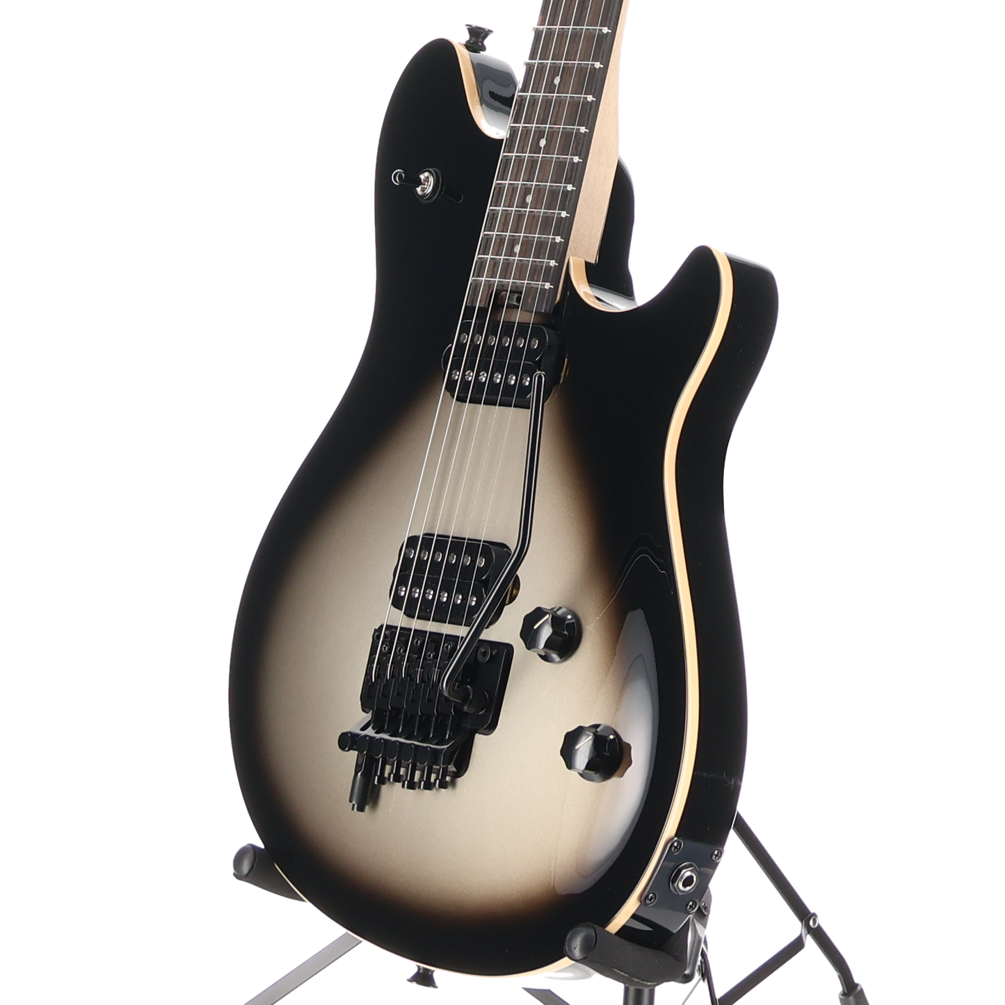 EVH Wolfgang Special, Silverburst, Ebony Fingerboard, Plays Great (J8) (1313M)