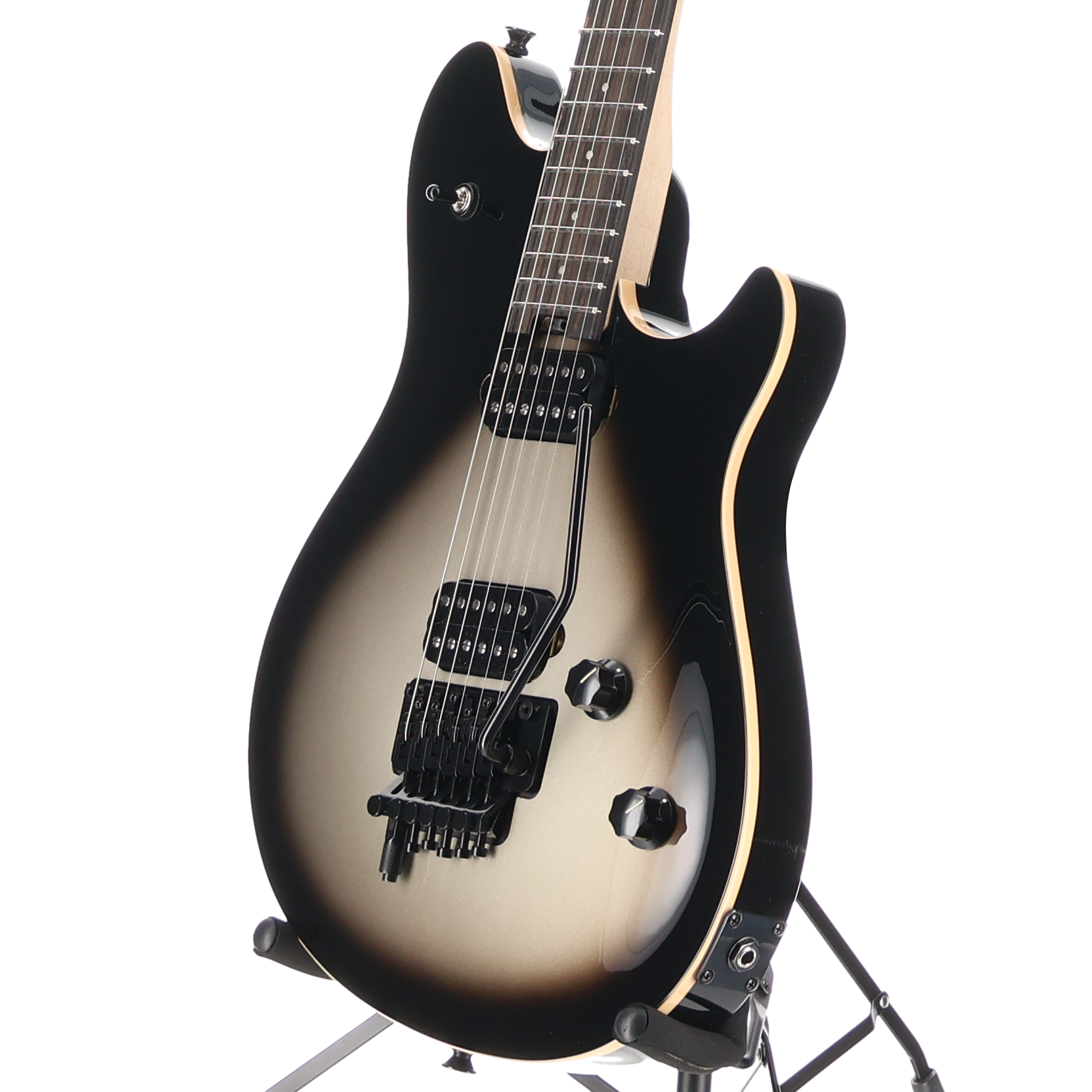 EVH Wolfgang Special, Silverburst, Ebony Fingerboard, Plays Great (J8) (1313M)