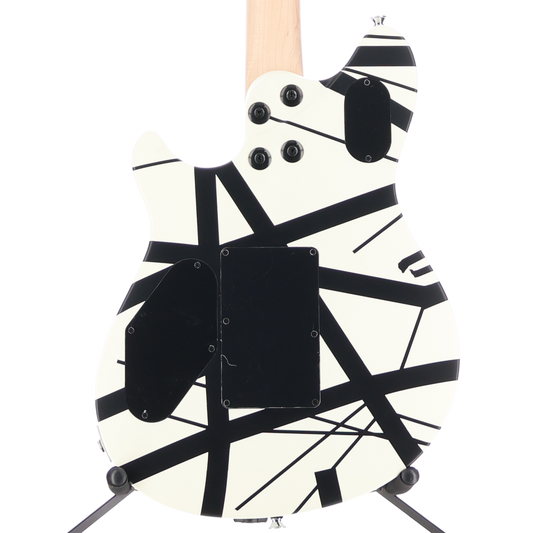 EVH Wolfgang Special Striped Series, Ebony Fingerboard, Black and White (S13) (0647M)