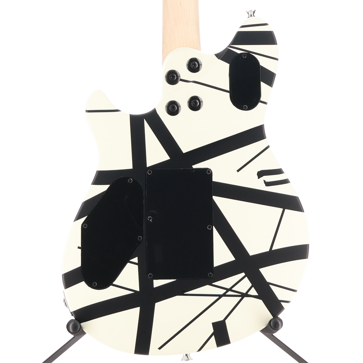 EVH Wolfgang Special Striped Series, Ebony Fingerboard, Black and White (W5) (2383M)