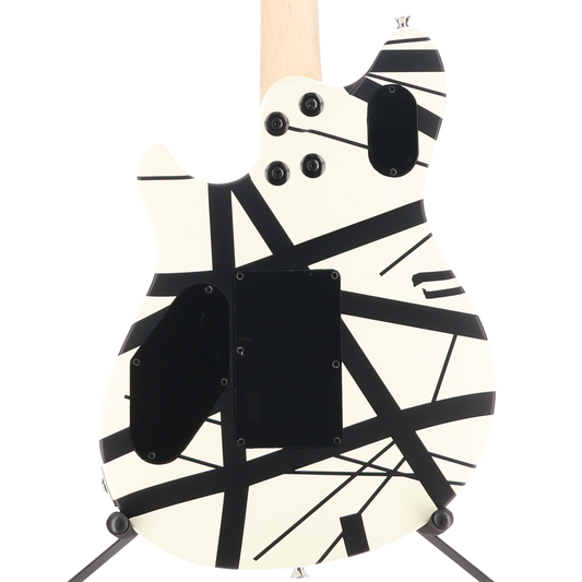 EVH Wolfgang Special Striped Series, Ebony Fingerboard, Black and White (W5) (2383M)