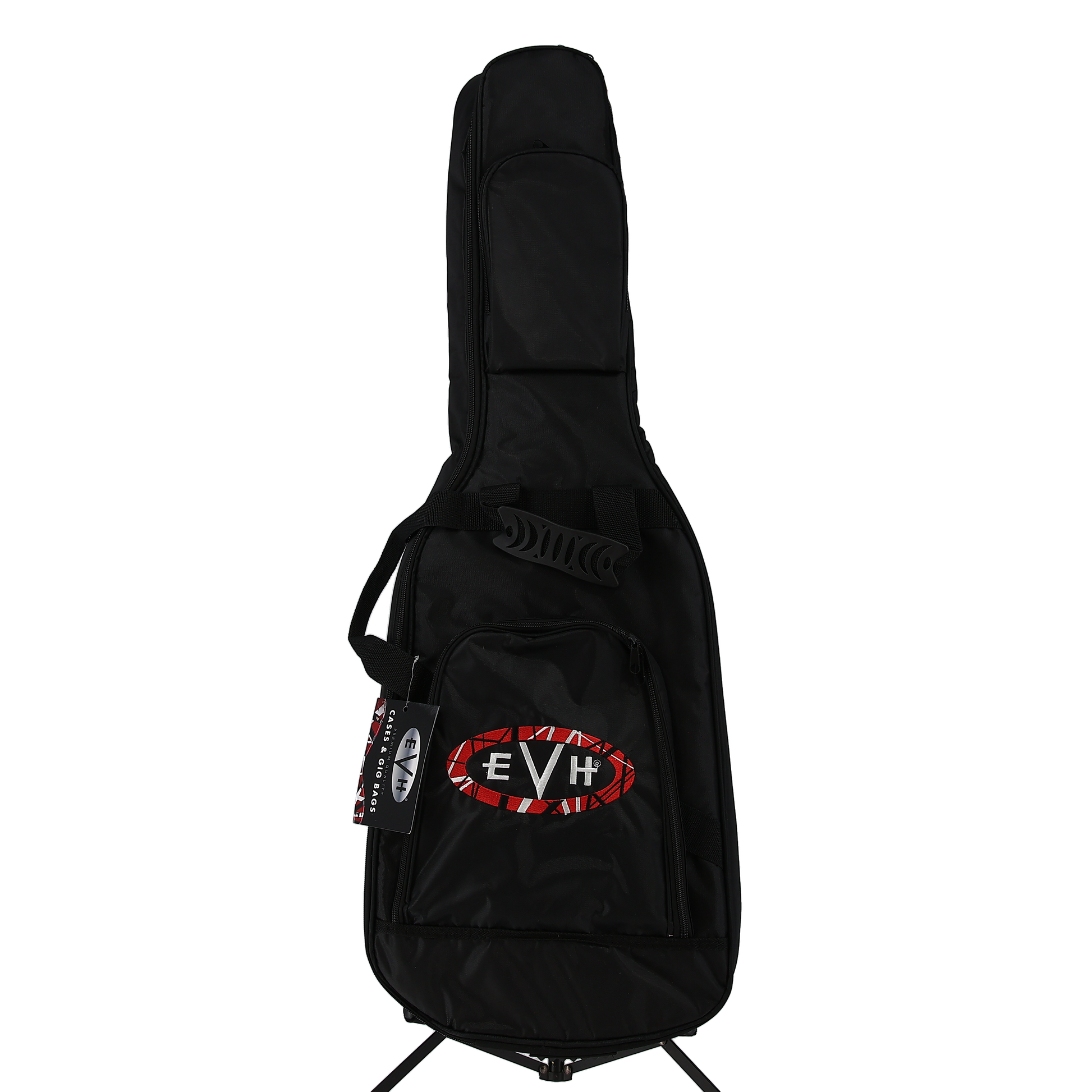 EVH Wolfgang Special Striped Series, Ebony Fingerboard, Black and White (W5) (2383M)