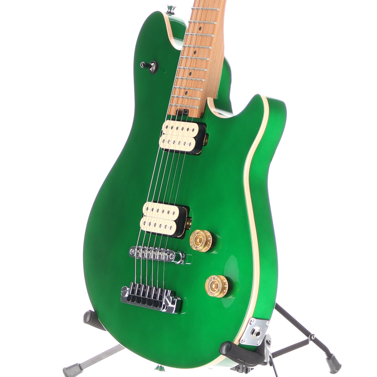 EVH Wolfgang Special TOM, Baked Maple Fingerboard, Kandy Green (P1) (0299M)