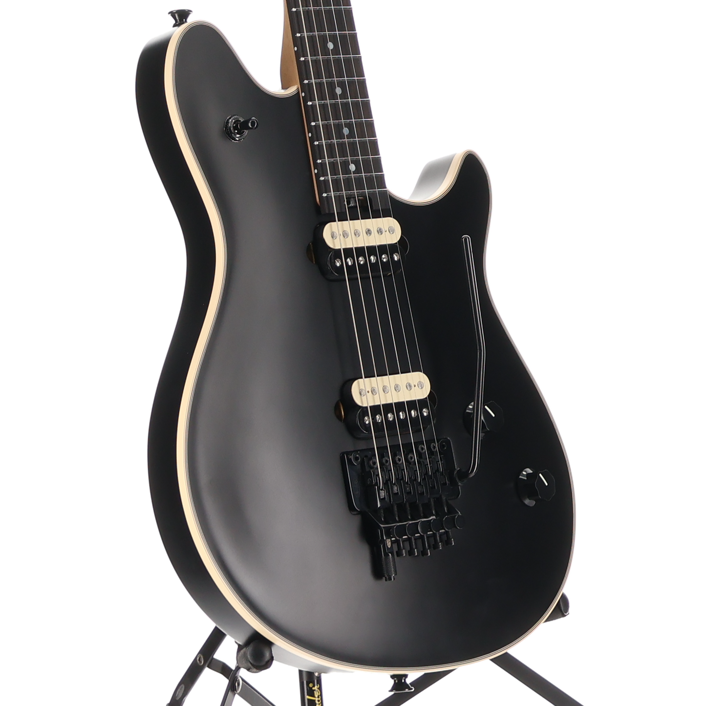 EVH Wolfgang Stealth, Ebony Fingerboard, Stealth Black w/ Case, Plays Great (B10) (1520A)