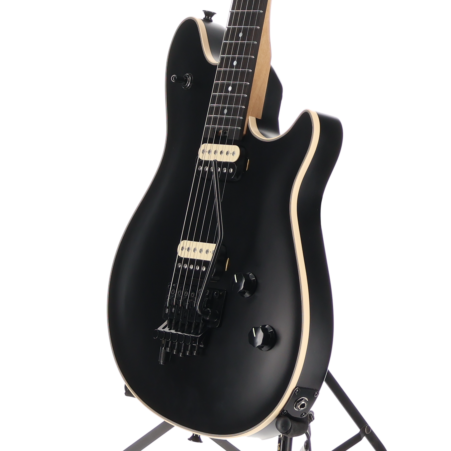 EVH Wolfgang Stealth, Ebony Fingerboard, Stealth Black w/ Case, Plays Great (B10) (1520A)