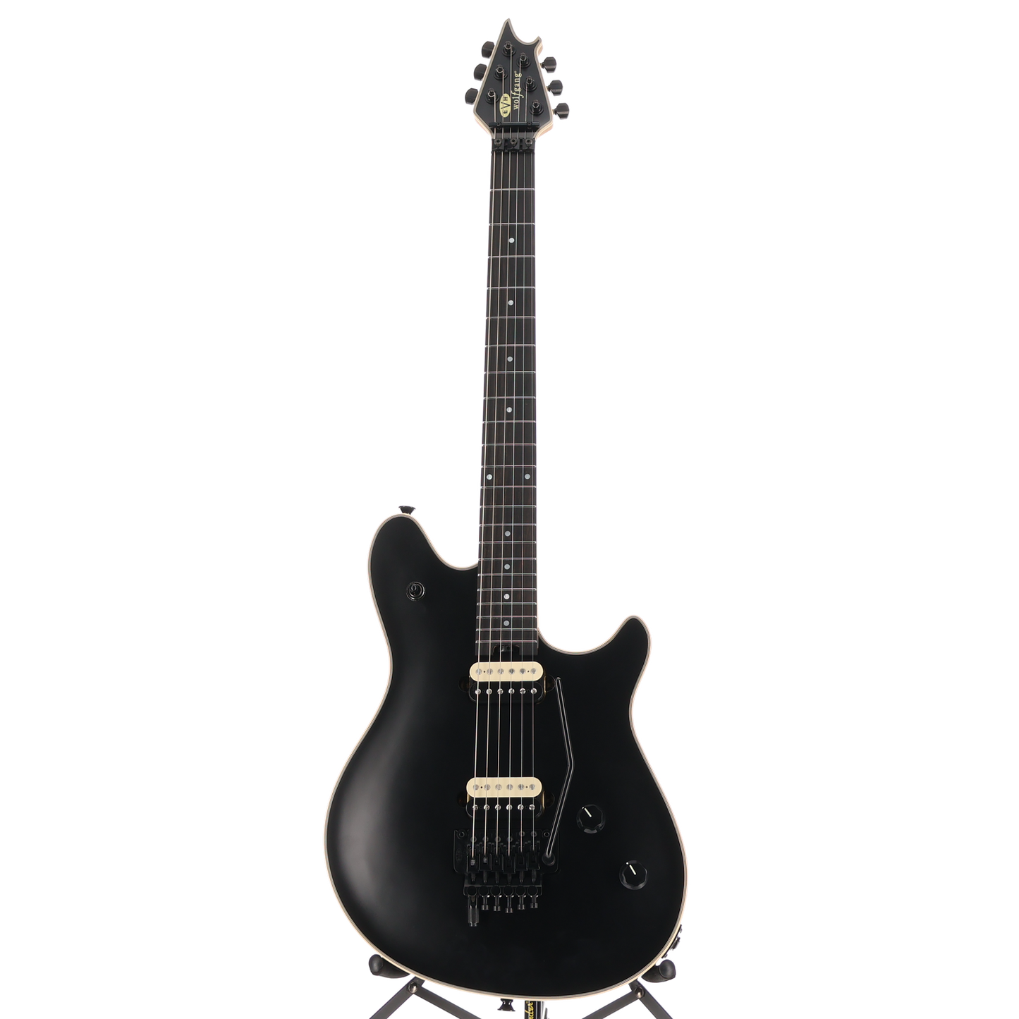 EVH Wolfgang Stealth, Ebony Fingerboard, Stealth Black w/ Case, Plays Great (B10) (1520A)