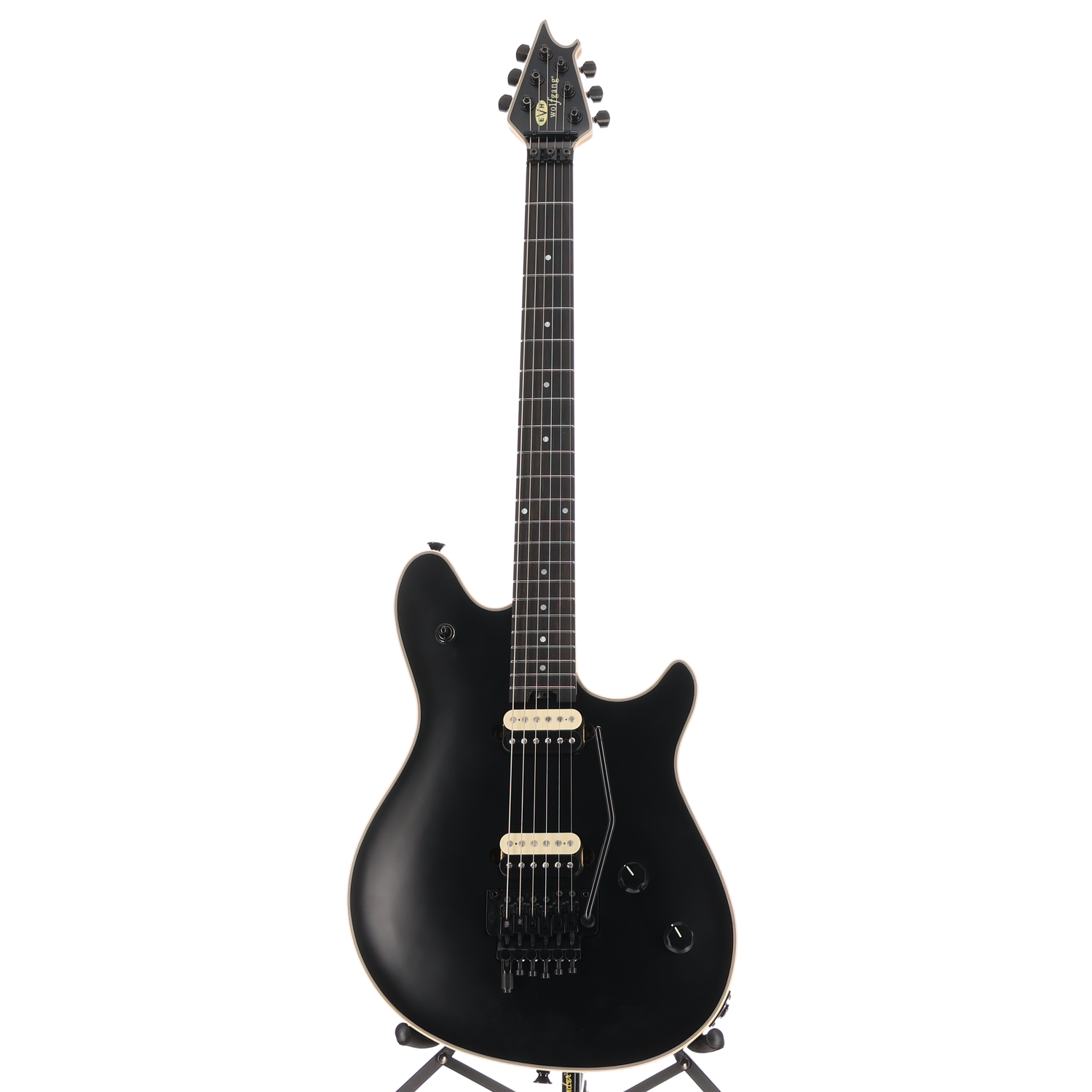 EVH Wolfgang Stealth, Ebony Fingerboard, Stealth Black w/ Case, Plays Great (B10) (1520A)
