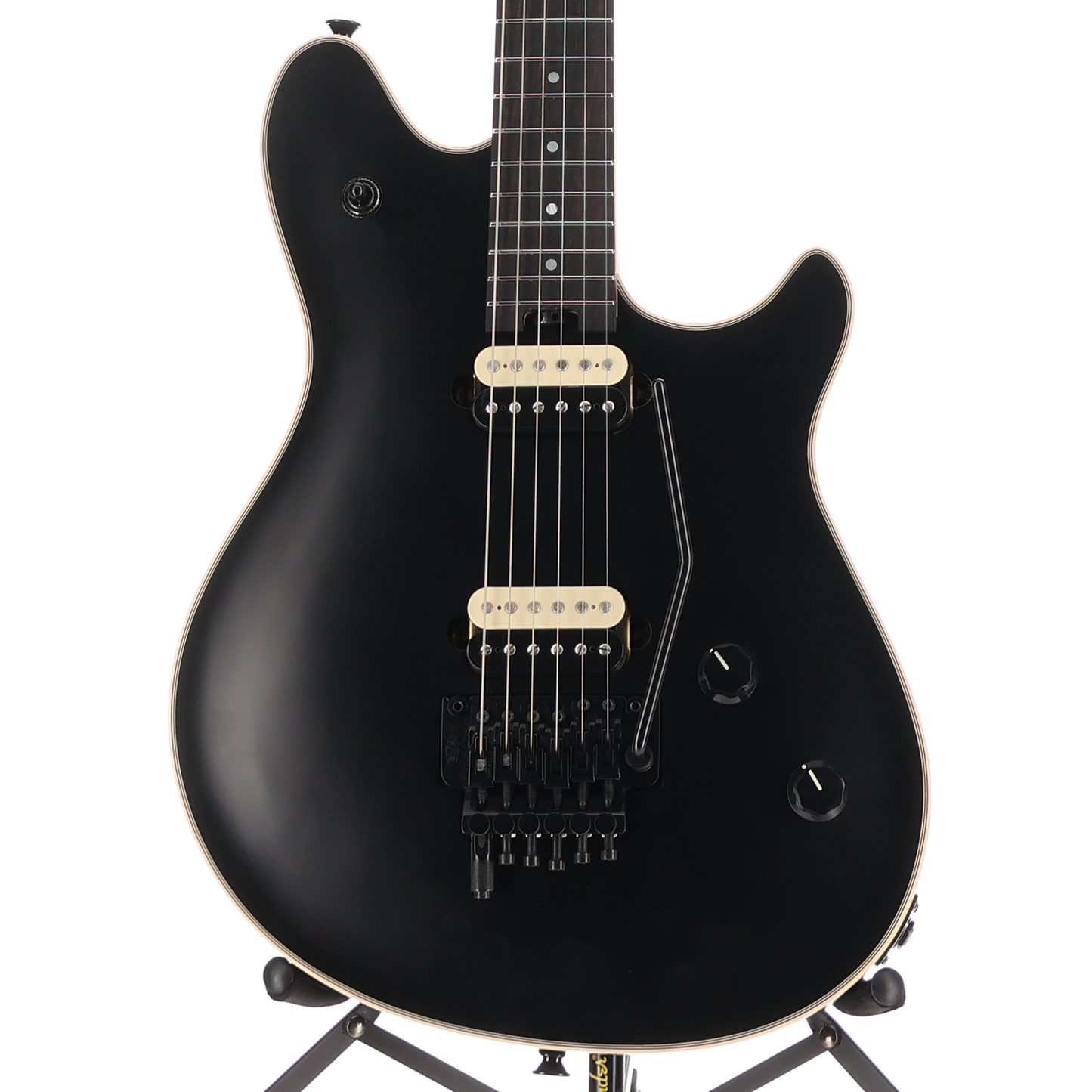 EVH Wolfgang Stealth, Ebony Fingerboard, Stealth Black w/ Case, Plays Great (B10) (1520A)