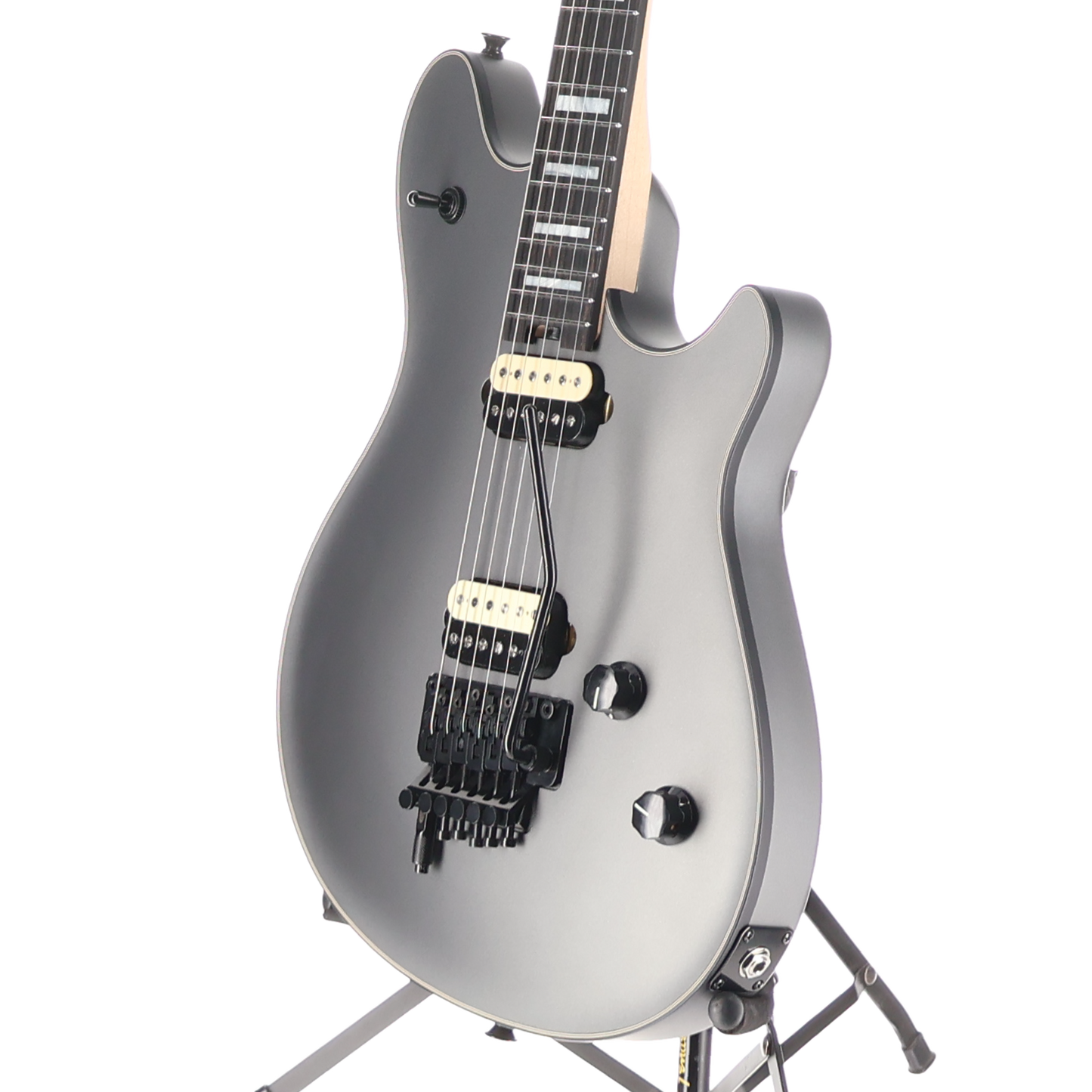 EVH Wolfgang USA, Ebony Fingerboard, Stealth Gray (RC3) (7262A)