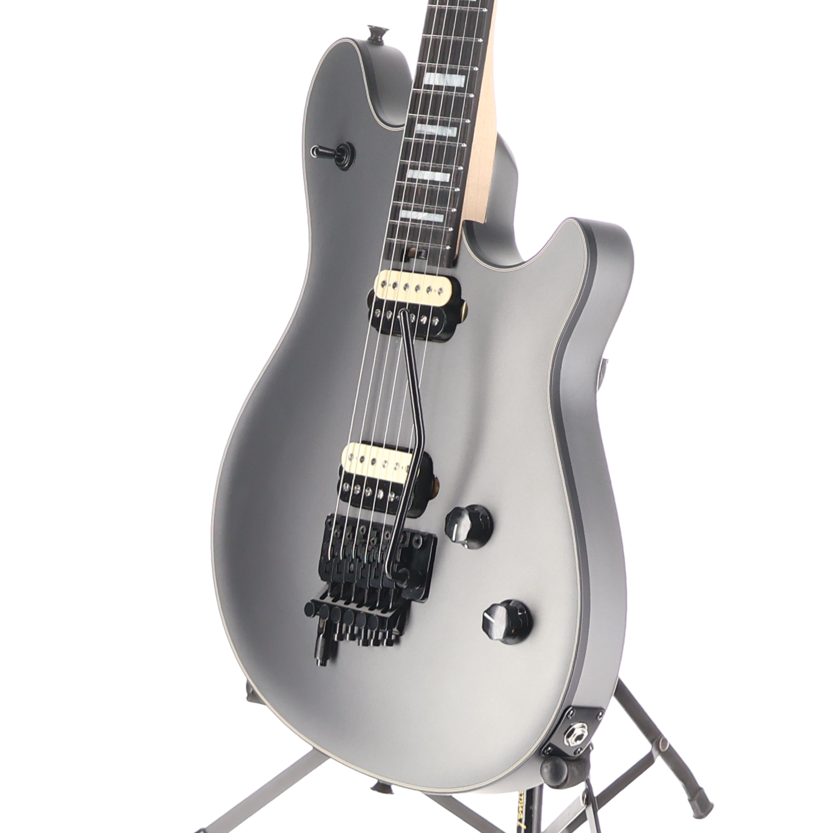 EVH Wolfgang USA, Ebony Fingerboard, Stealth Gray (RC3) (7262A)