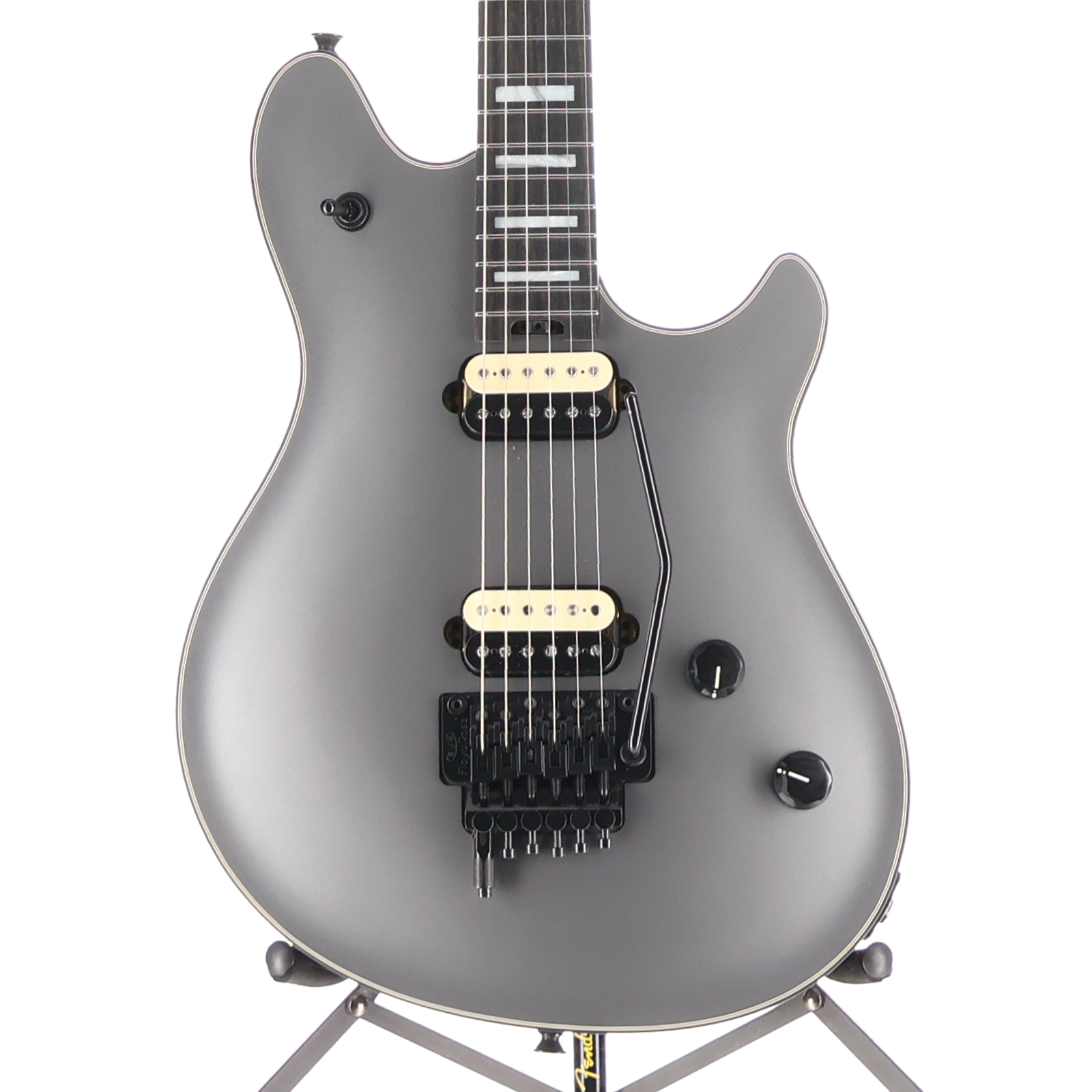 EVH Wolfgang USA, Ebony Fingerboard, Stealth Gray (RC3) (7262A)